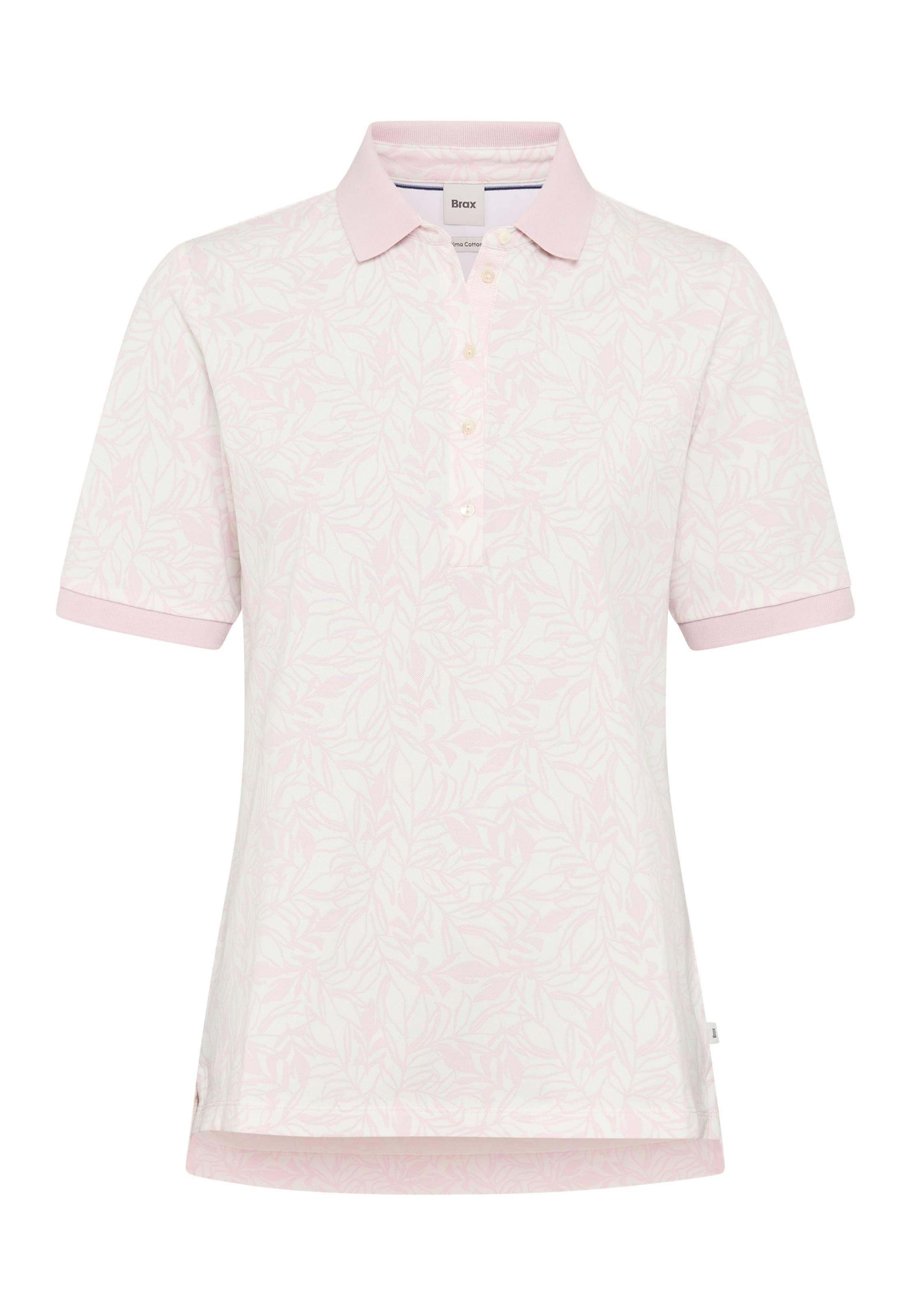 Brax Cleo Poloshirt Dark Dusty Rose 42 8