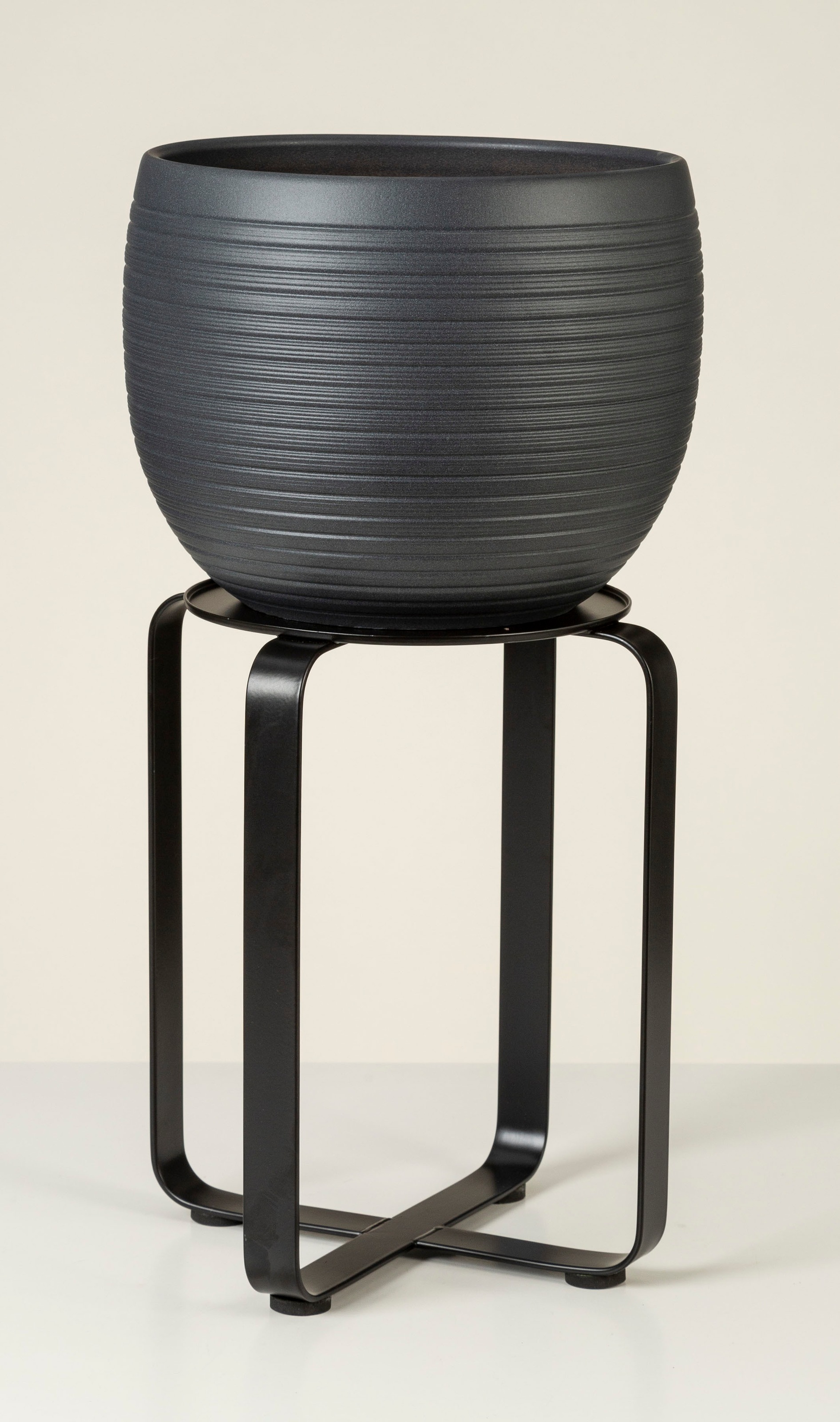 Scheurich Blumenständer »satin black 27/104«