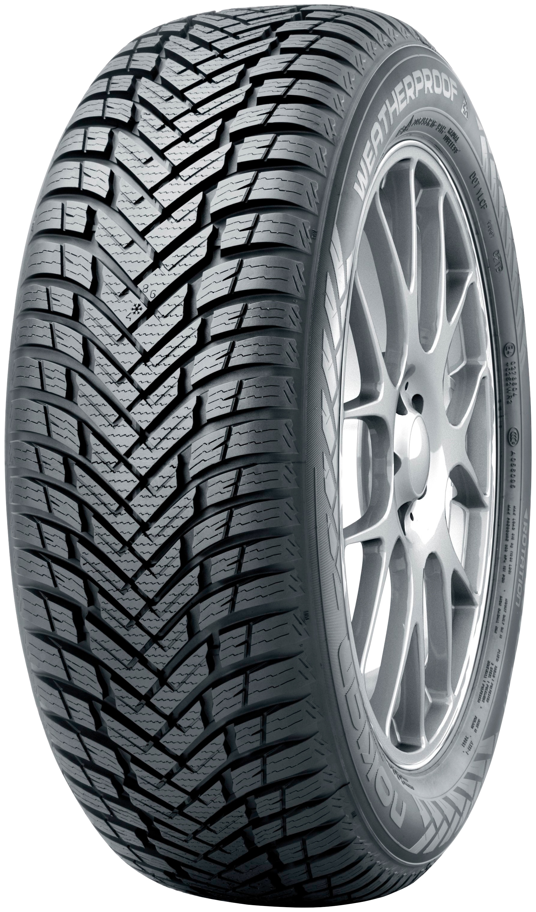 Nokian Ganzjahresreifen "WEATHERPROOF" in verschiedenen Ausführungen erhältlich