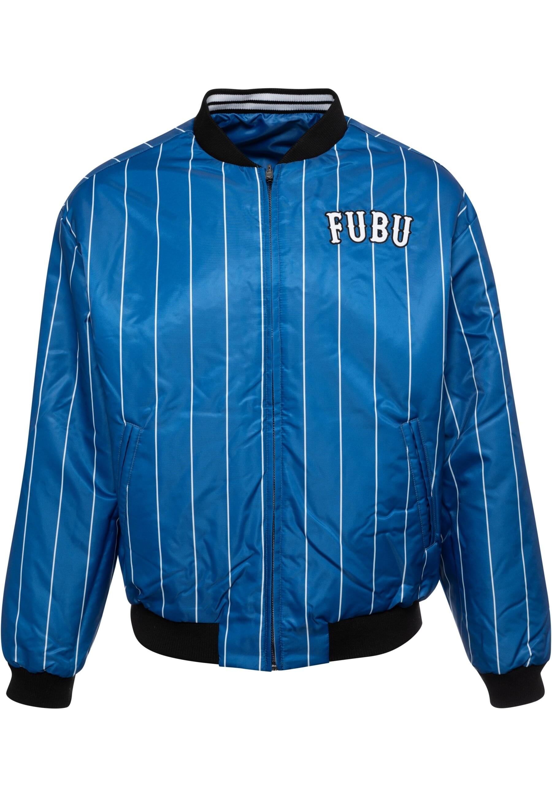 Fubu Allwetterjacke »Fubu Herren FM232-006-1 FUBU Varsity Reversible Satin Jacket«, (1 St.), ohne Kapuze