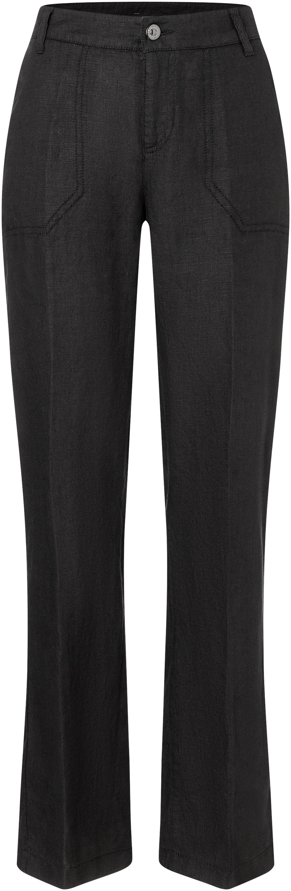 MAC Leinenhose "NORA", Sommerhose in verkürzter Länge, temperaturausgleiche günstig online kaufen