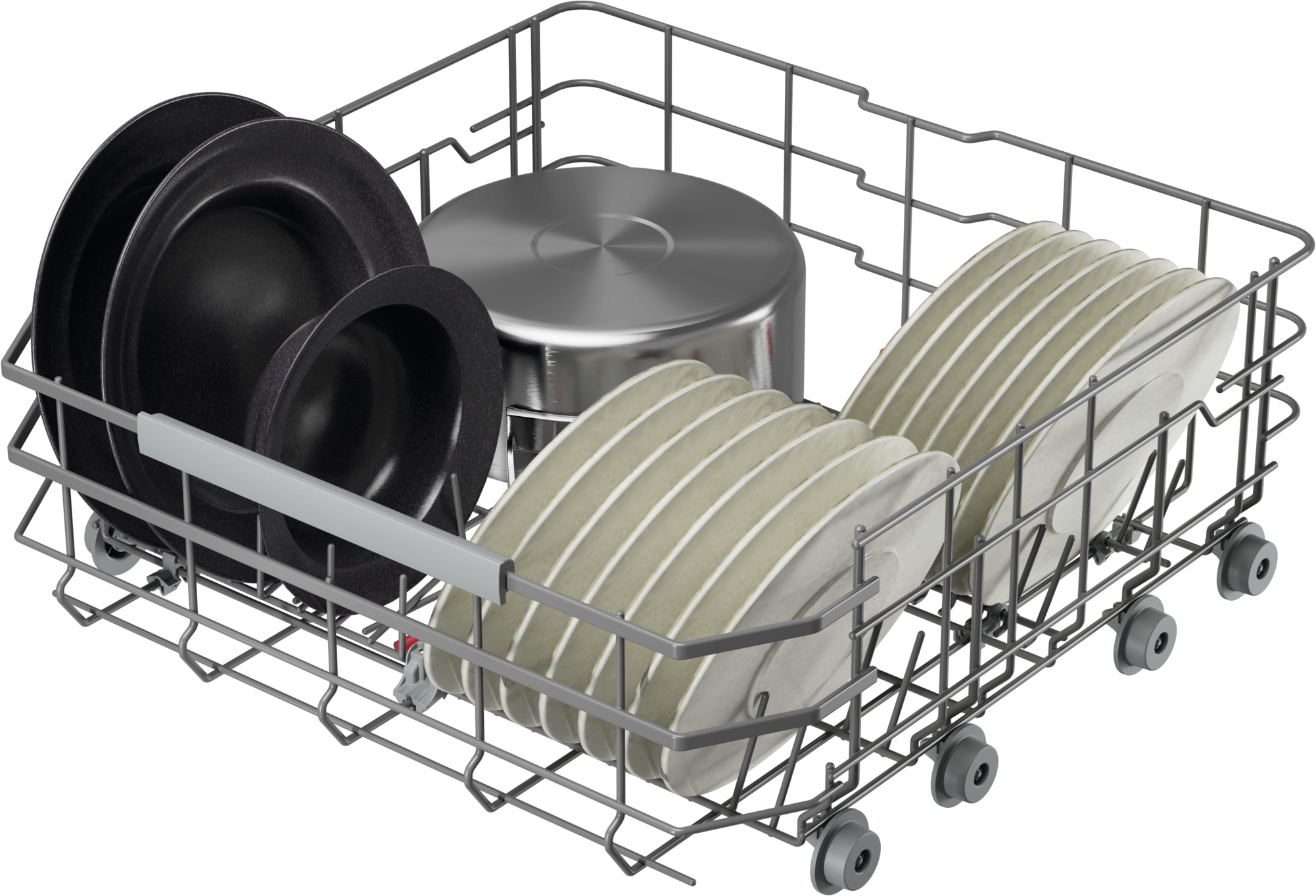 AEG Unterbaugeschirrspüler 8000 »GU8200A2SCM« Leise Spülmaschine 38 dB kraftvoll gegen Eingebranntes bei 8,4l Wasser