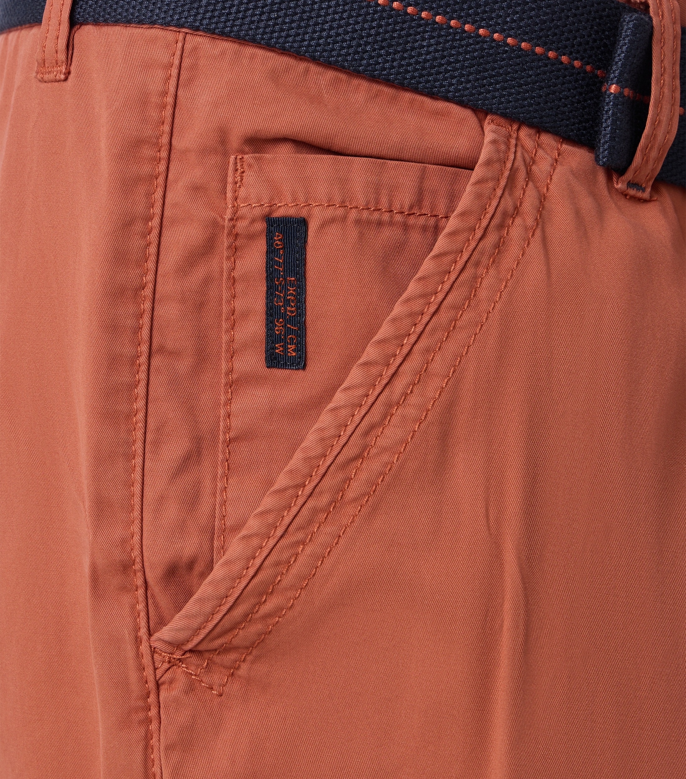 Casamoda Shorts Solid Orange 32 3