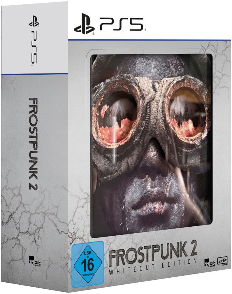 SKYBOUND GAMES Spielesoftware "Frostpunk 2: WHITEOUT EDITION", grau (ohne farbbezeichnung), PlayStation 5, Spielesoftware