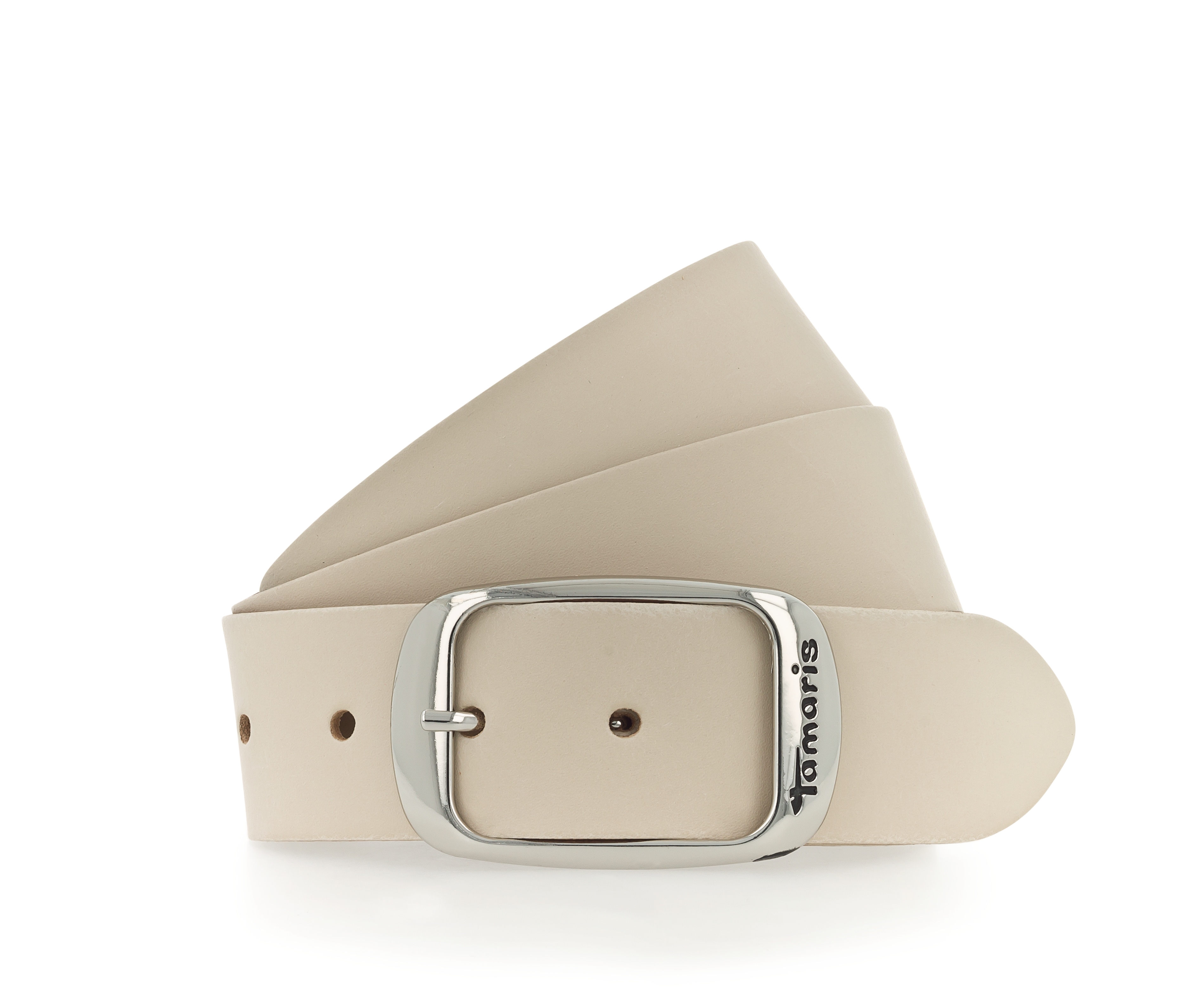 Tamaris Ledergürtel ""Carmen Silver"" aus Rindsleder, mit Doppelschließe, 4 cm breit