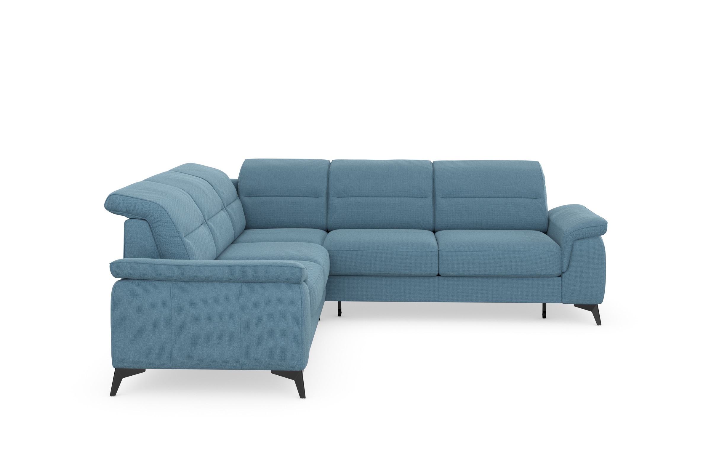 sit&more Ecksofa "Sinatra L-Form" optinal mit Kopfteilverstellung und Armte günstig online kaufen