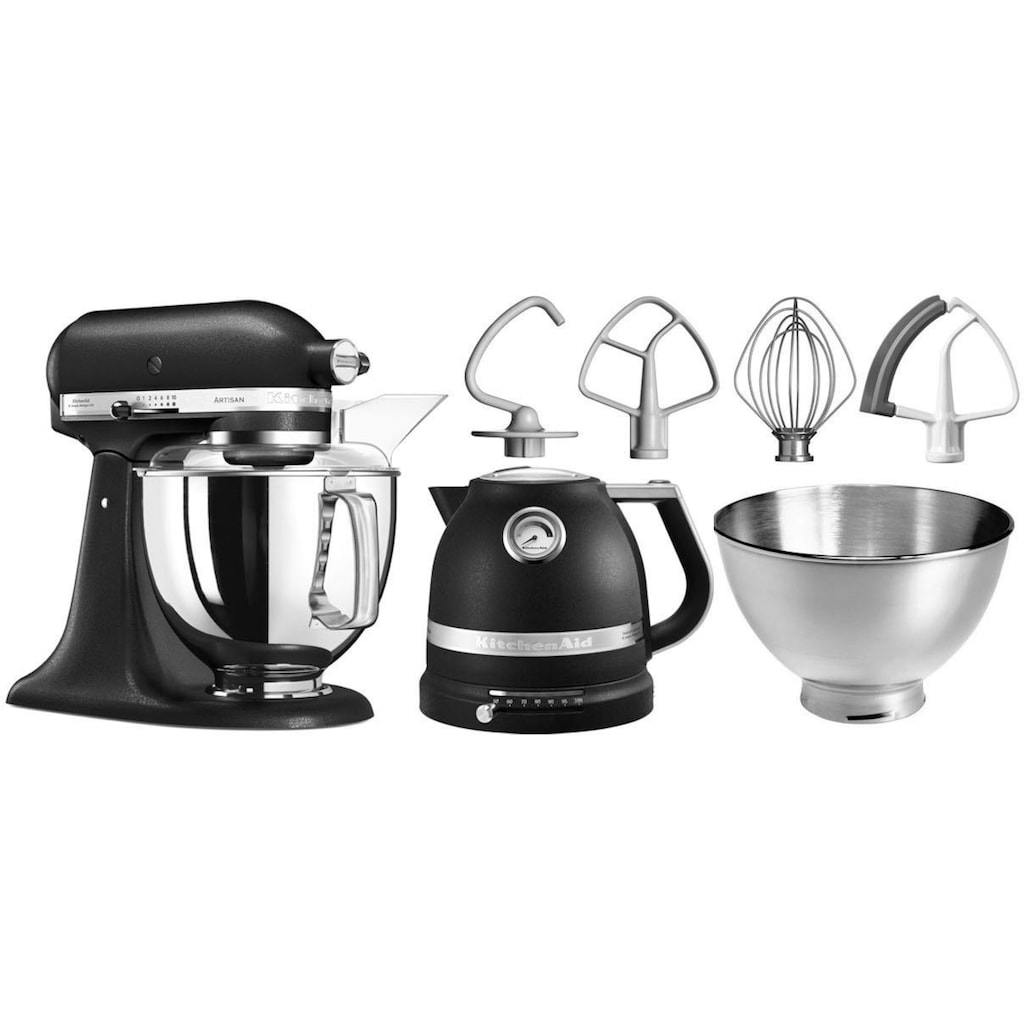 KitchenAid Küchenmaschine »5KSM175PSEBK GUSSEISEN SCHWARZ«