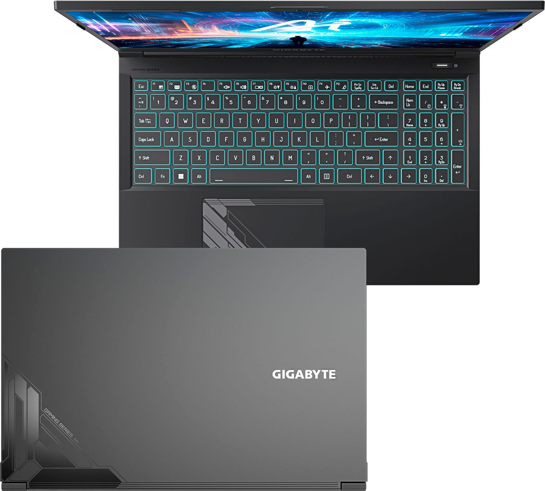Gigabyte Gaming-Notebook »GIGABYTE G5 MF5-H2DE354KH«, 39,62 cm, / 15,6 Zoll, Intel, Core i7, GeForce RTX 4050, 1000 GB SSD