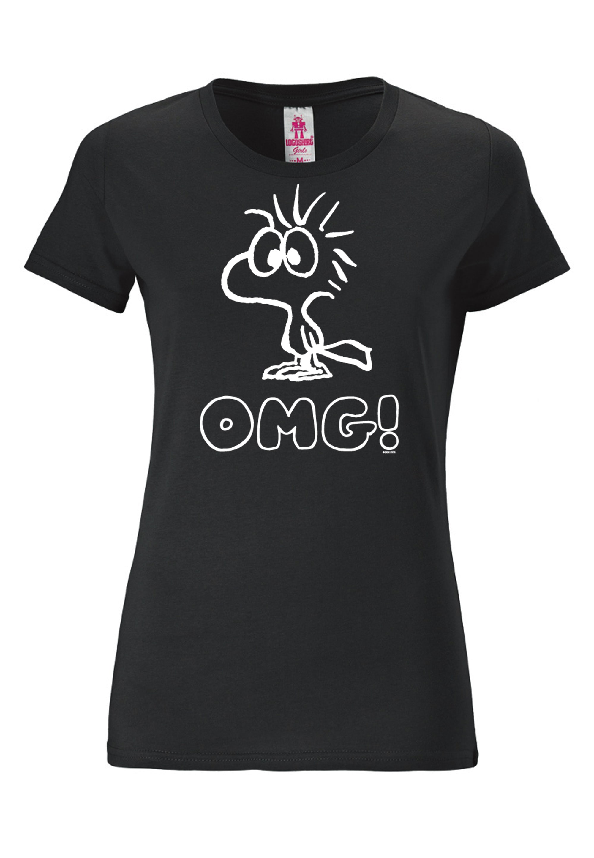 LOGOSHIRT T-Shirt »Woodstock«, mit lizenziertem Originaldesign