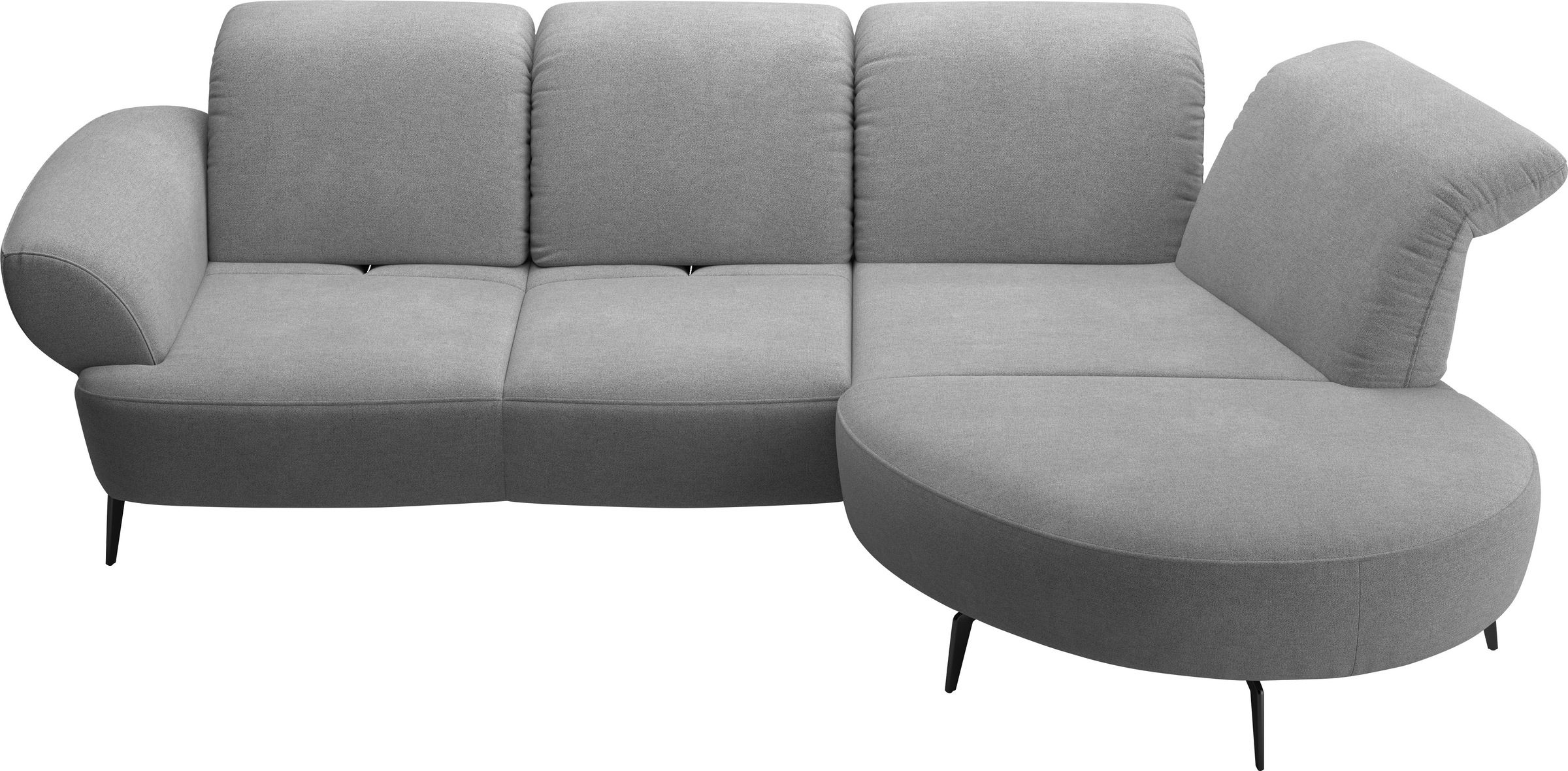 sit&more Ecksofa "Dance", inkl.System Click&Seat und Sitztiefenverstellung günstig online kaufen