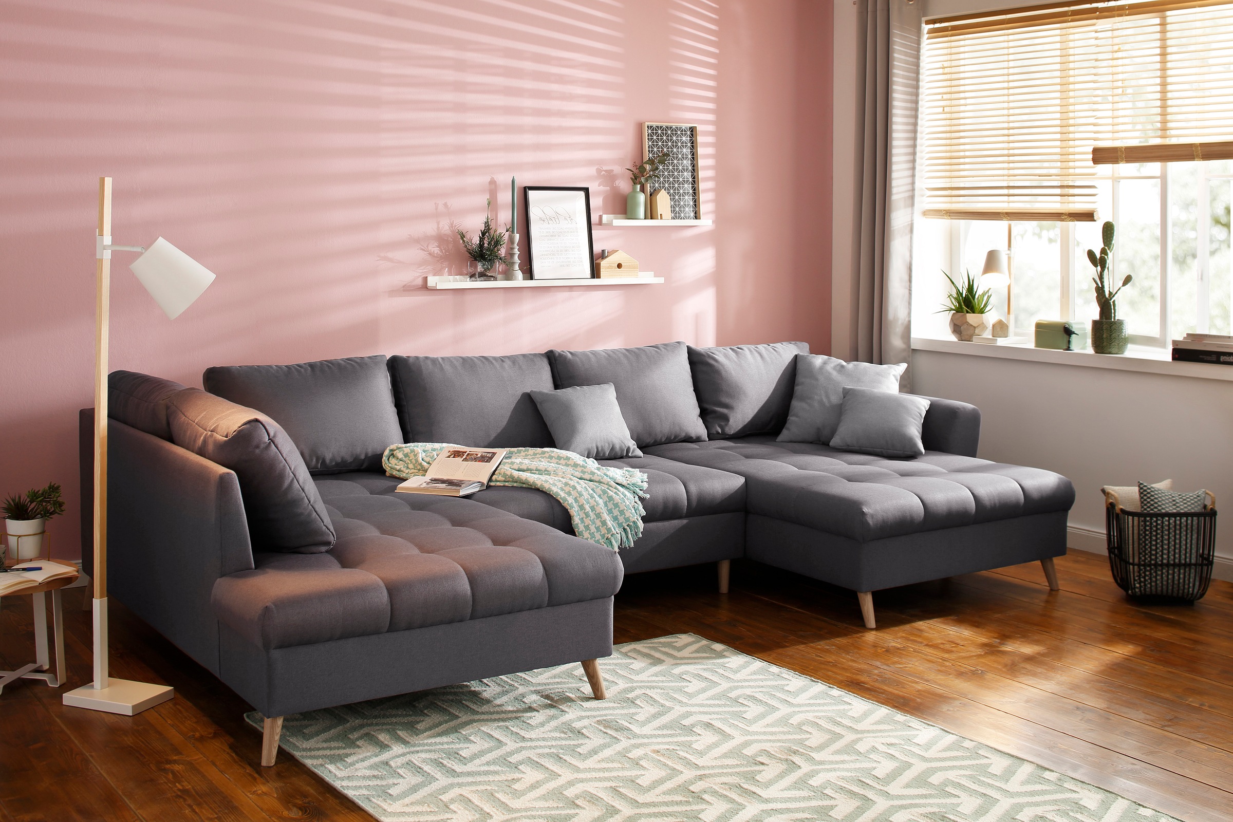 Home affaire Wohnlandschaft »Penelope Luxus«, mit besonders hochwertiger Polsterung... kaufen