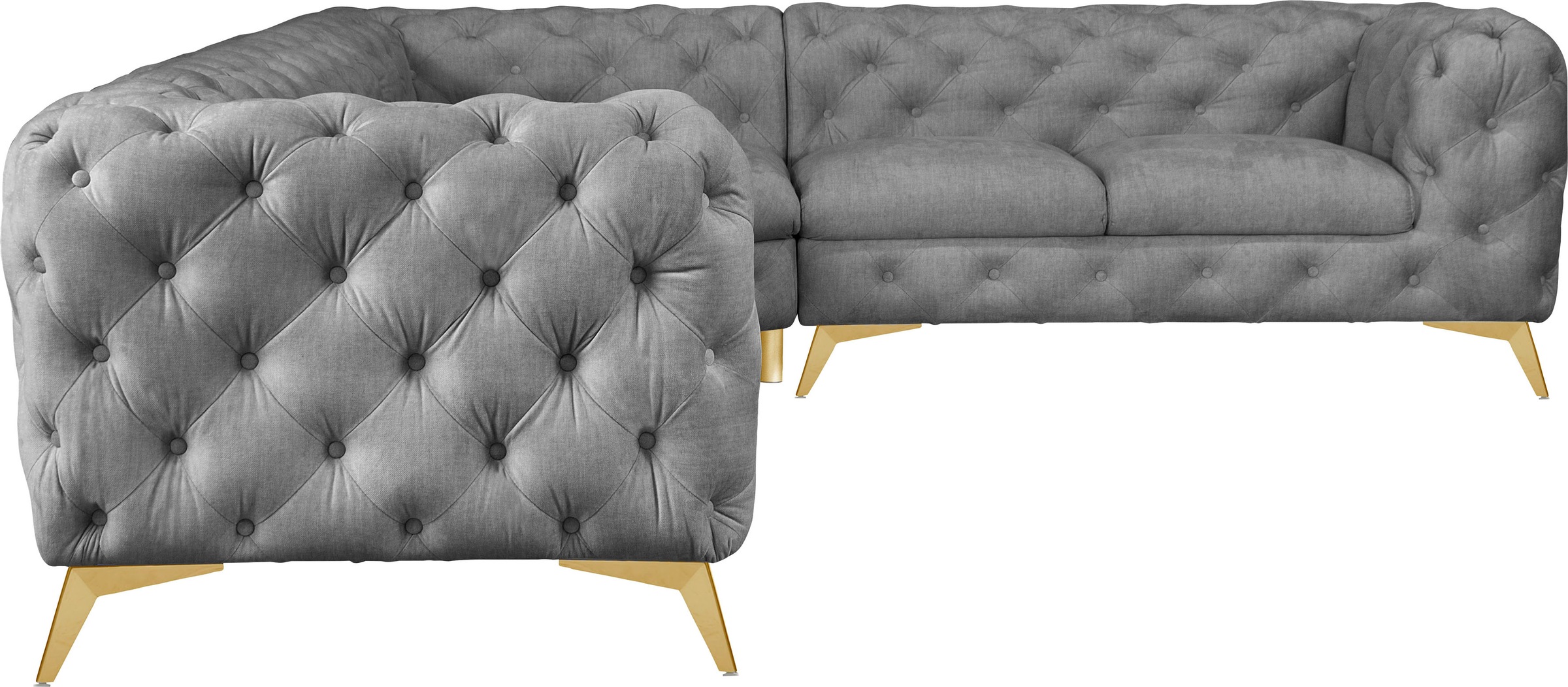 Home Affaire GLYNIS Corner Sofa Light Gray 3