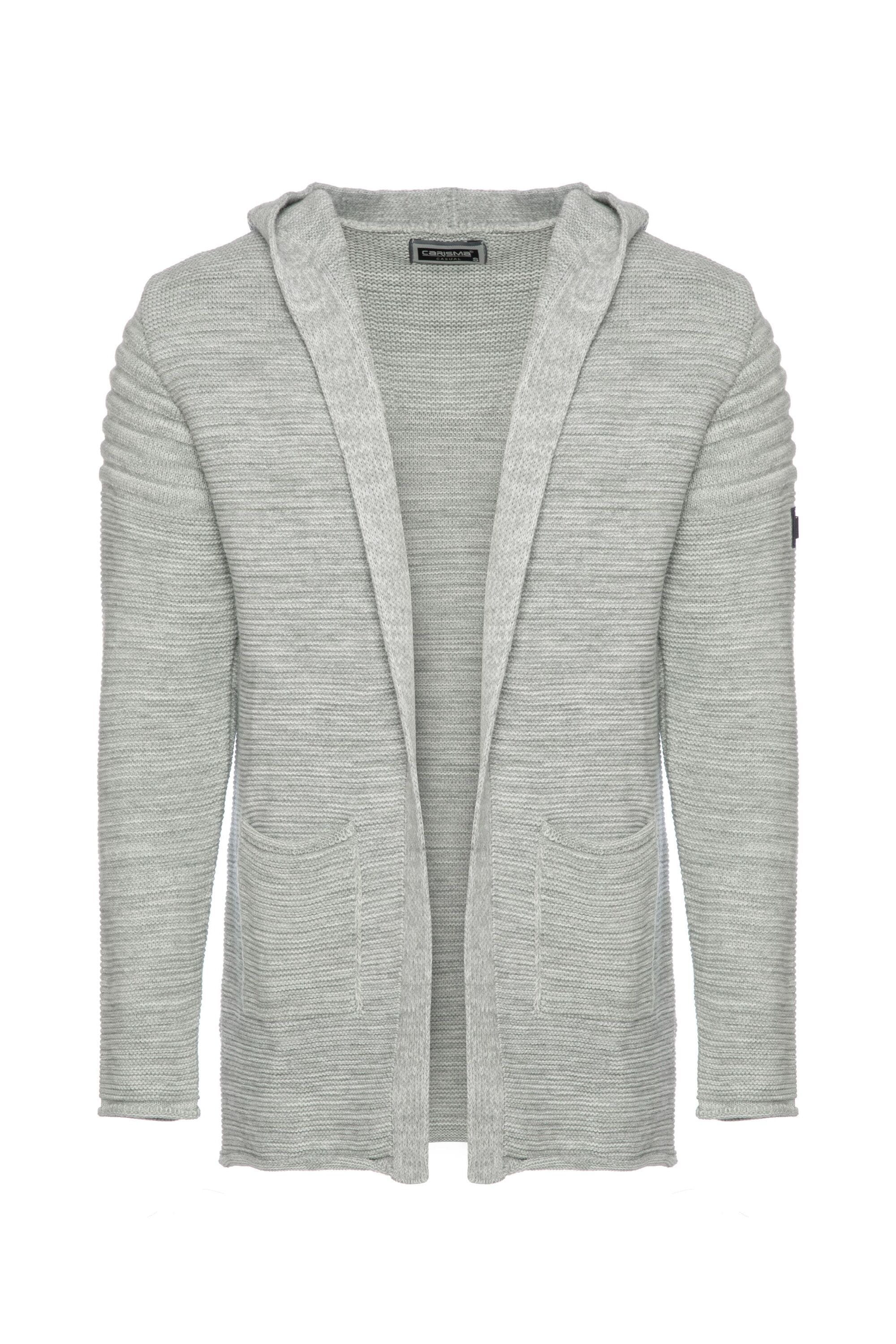 CARISMA Strickjacke "CARISMA Strickjacke" mit Logopatch