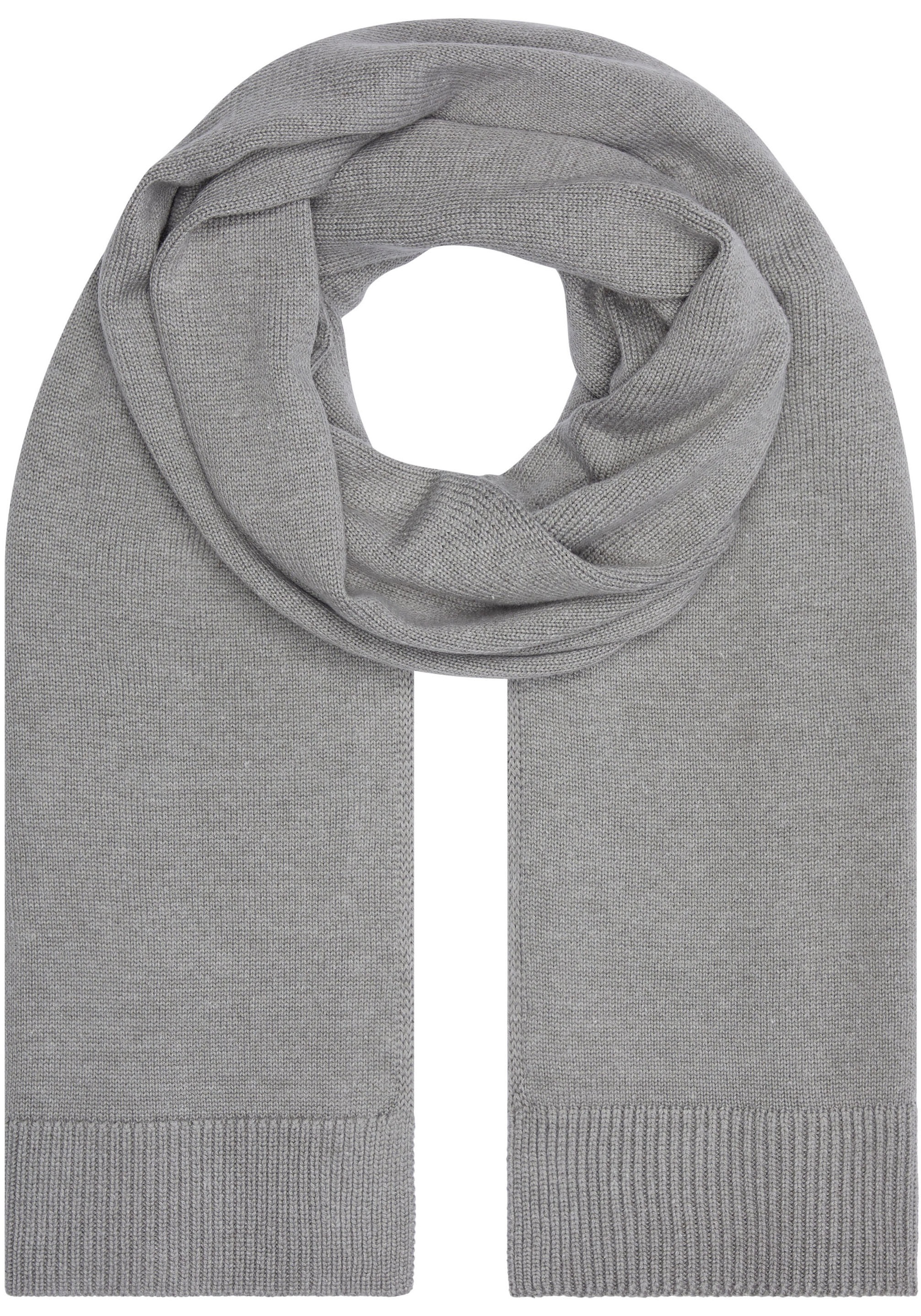 Calvin Klein Jeans Schal "MONO LOGO PATCH SCARF", mit Logopatch