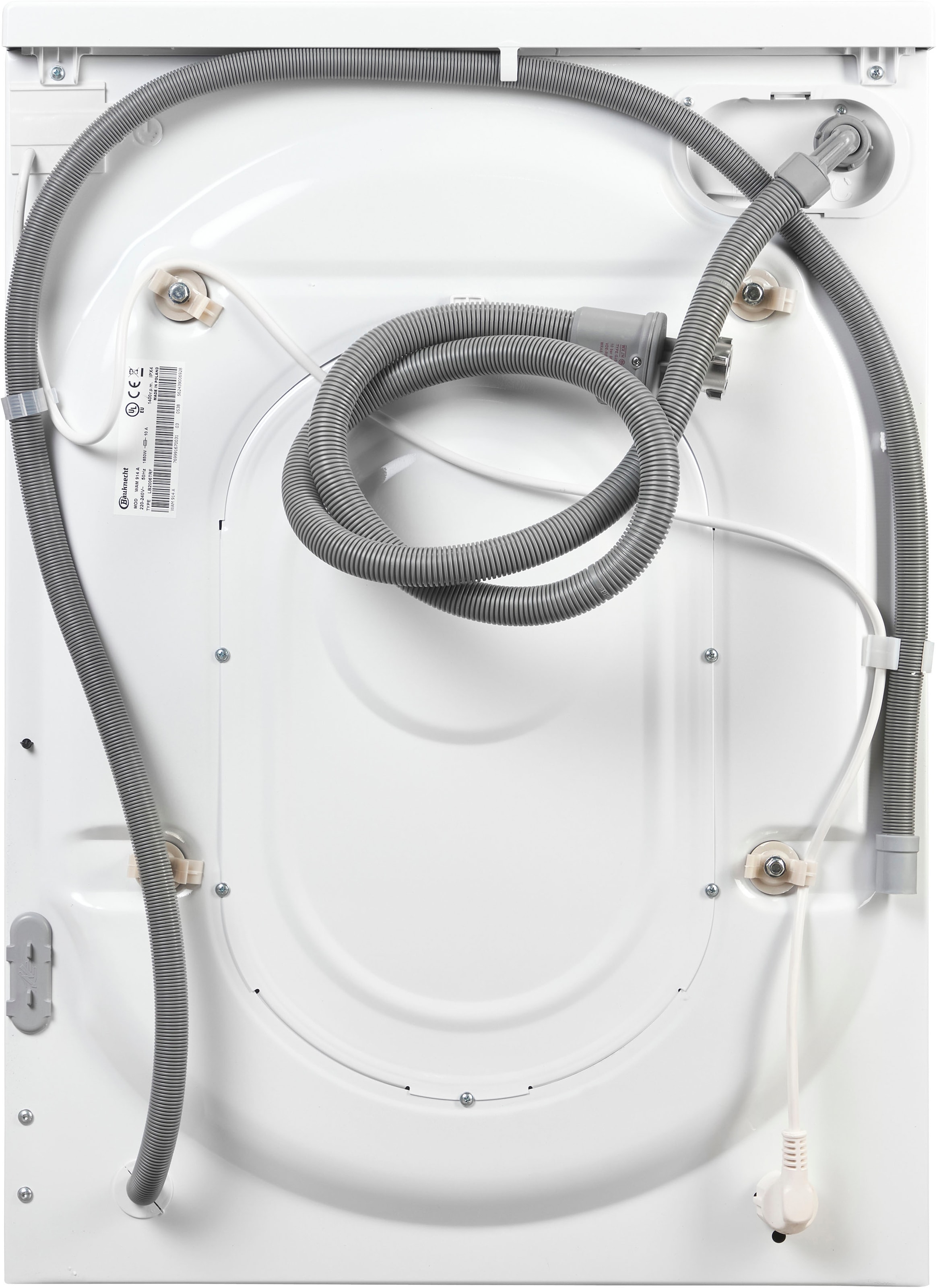 BAUKNECHT Waschmaschine »WAM 914 A«, 9 kg, 1400 U/min, Flecken 40° - entfernt mehr als 100 Flecken bei nur 40 °C