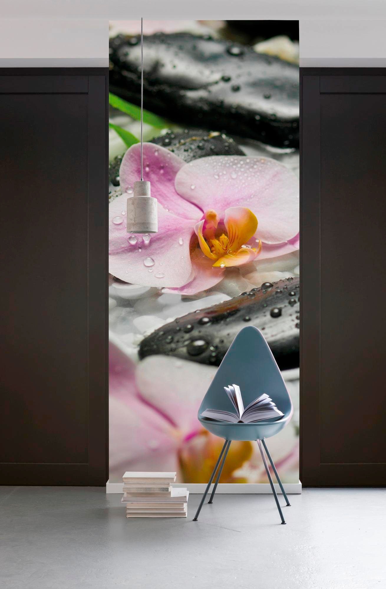 Komar Vliestapete »Digitaldruck Vlies -  Wellness - Größe 100 x 280 cm« bedruckt glatt Wohnzimmer, Schlafzimmer