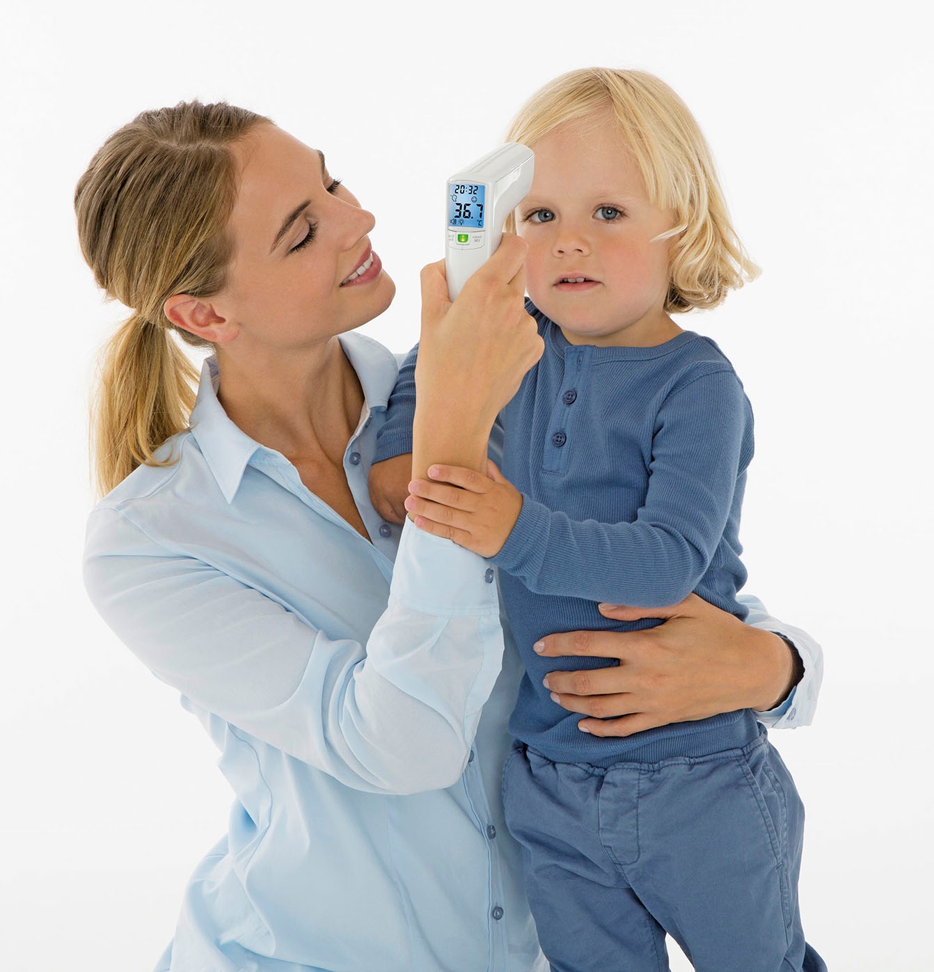 BEURER Infrarot-Fieberthermometer "FT 100" kontaktloses Stirnthermometer günstig online kaufen