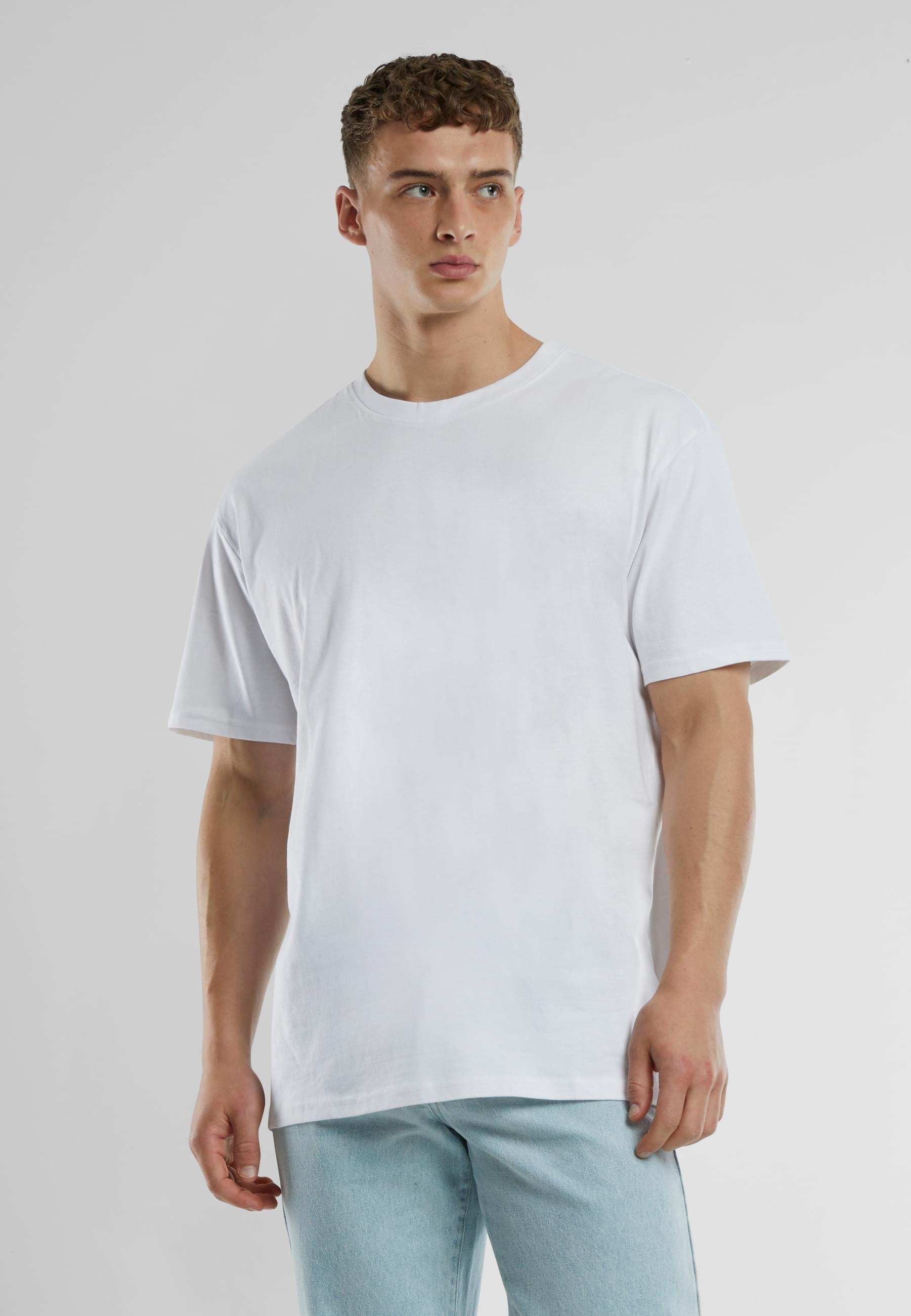 URBAN CLASSICS T-Shirt »Urban Classics UC Signature Logo Tall Tee«, (1 tlg.)