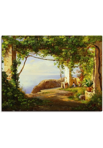 Artland Paveikslas »Sorrento. 1875« Garten (1 ...