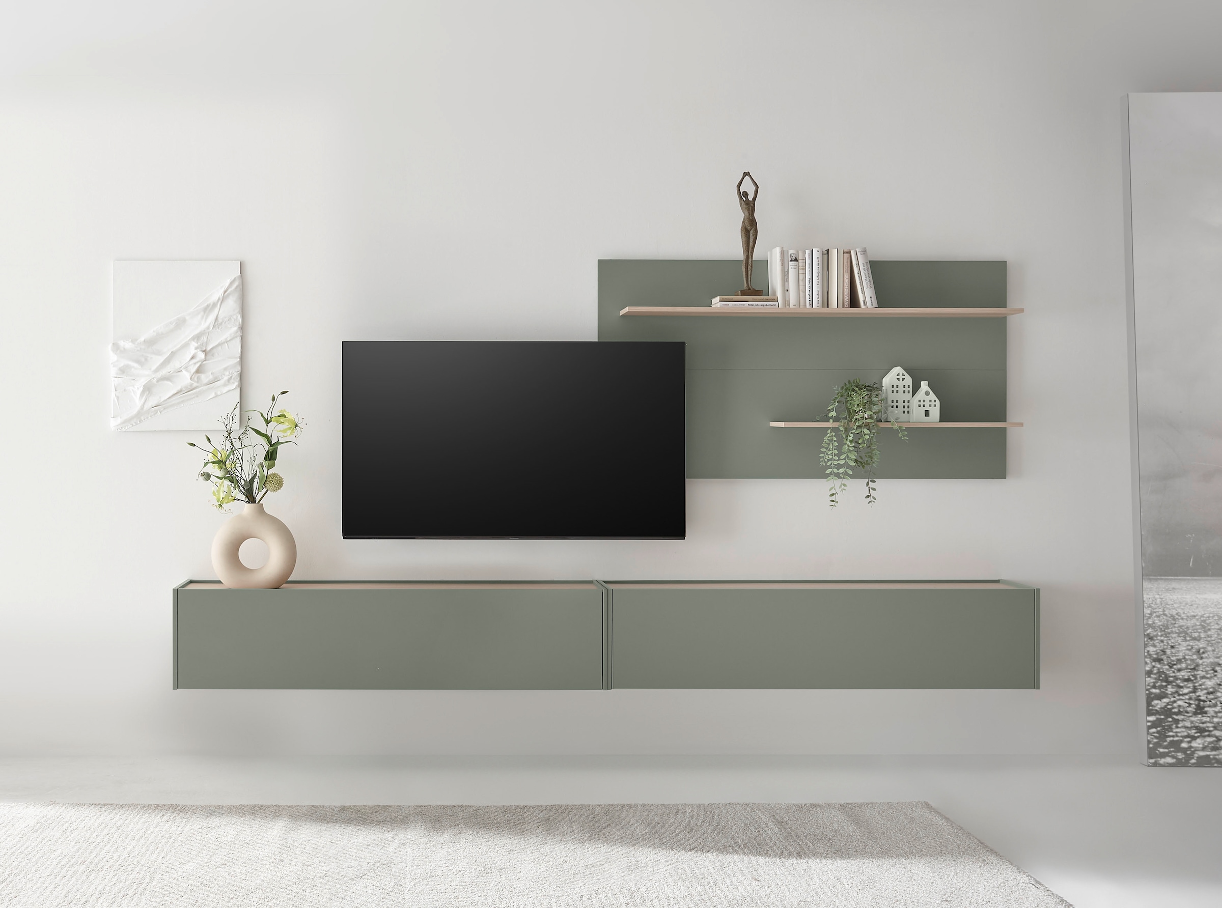 INOSIGN Wohnwand "City/Giron, moderne Anbauwand, Komplettset in vielen Farb günstig online kaufen