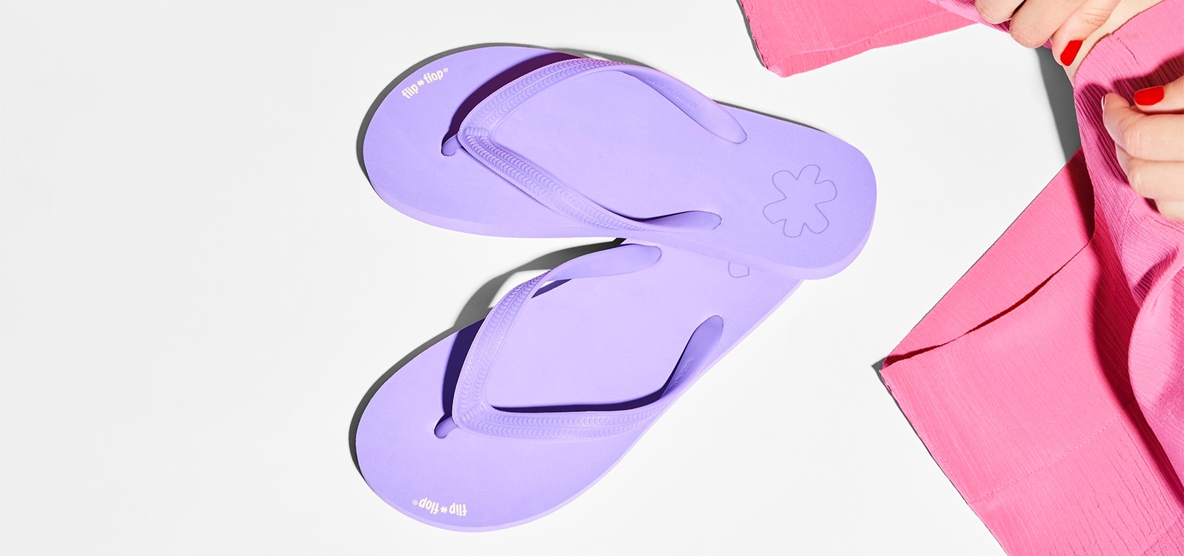 Flip Flop Zehentrenner, Sommerschuh, Poolsildes, frei von tierischen Bestandteilen