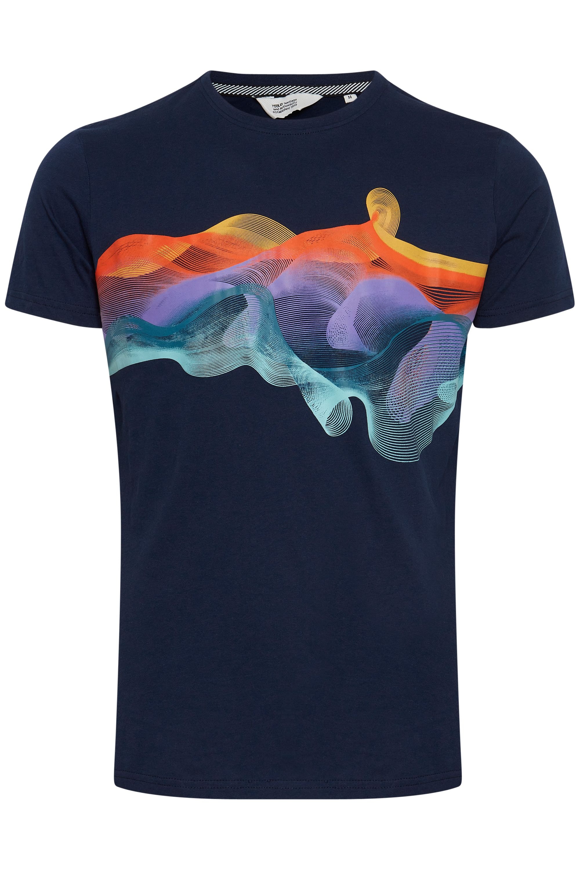 !Solid Print-Shirt SDPedro T-Shirt mit Print günstig online kaufen