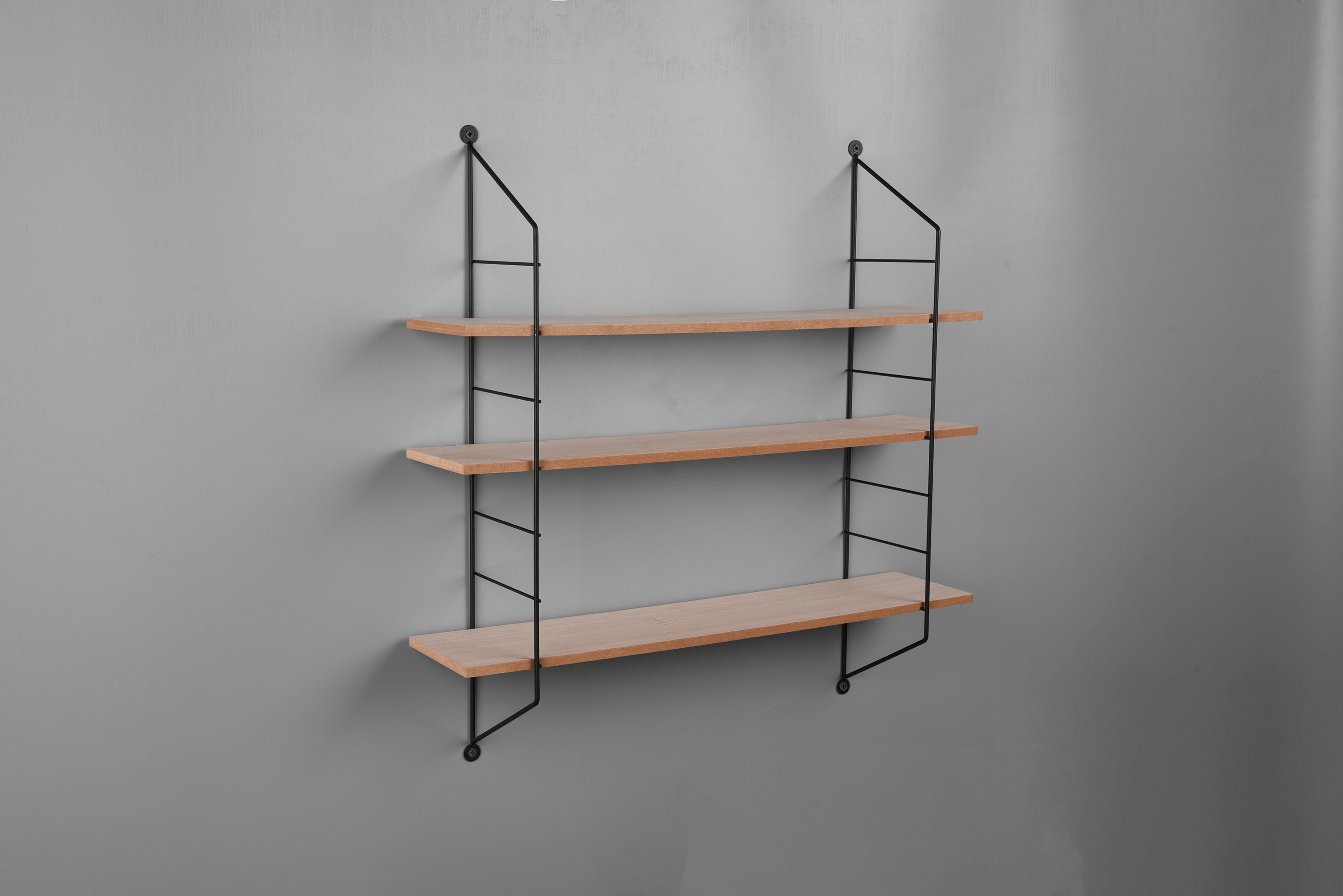 Thumbnail - MIRRORS AND MORE Ablageregal "Clara" 1 Stk. tlg. Kombination aus Holz und Metall