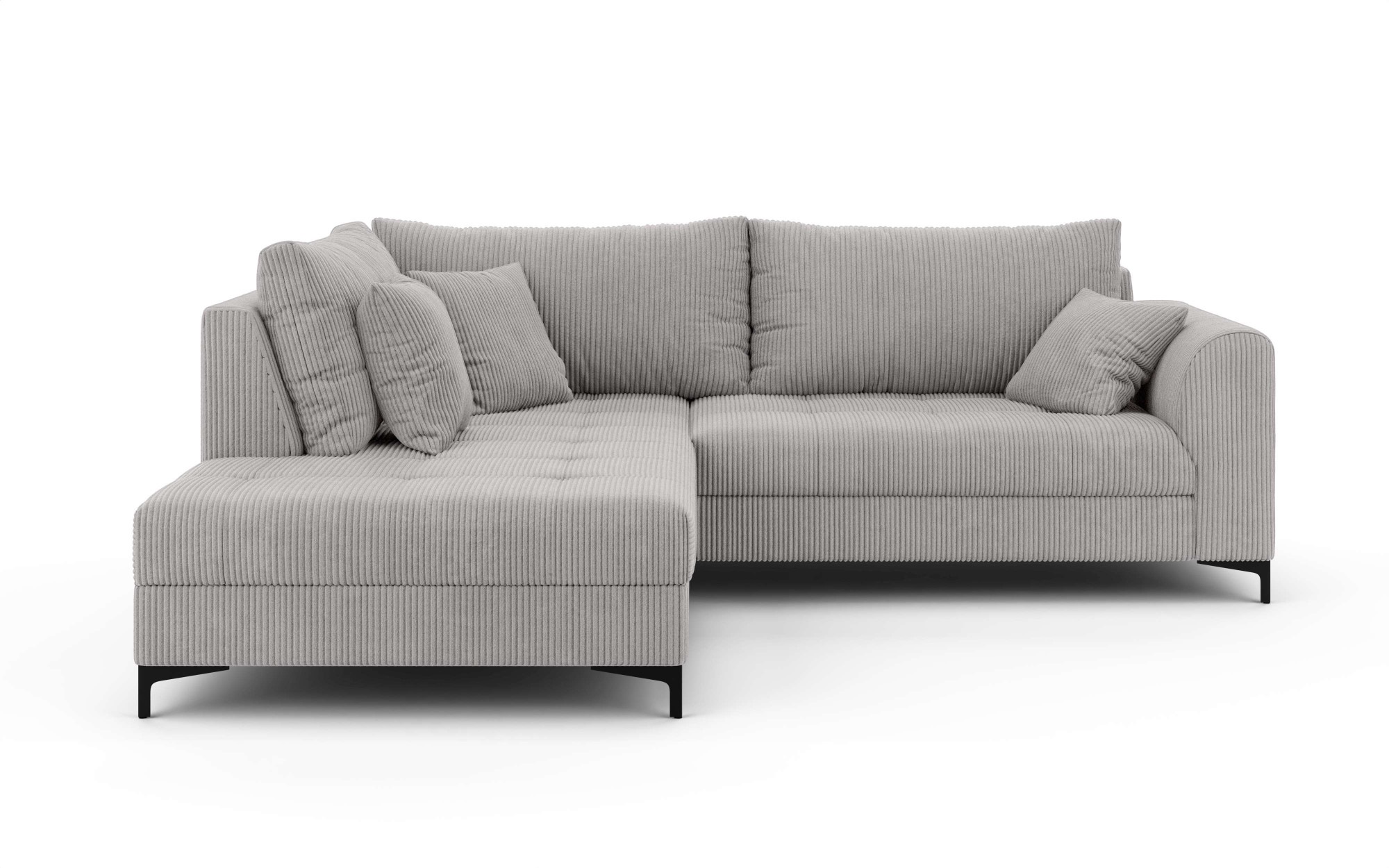OTTO home Ecksofa "LEEVKE Design-Sofa mit Ottomane rechts/links bestellbar, günstig online kaufen