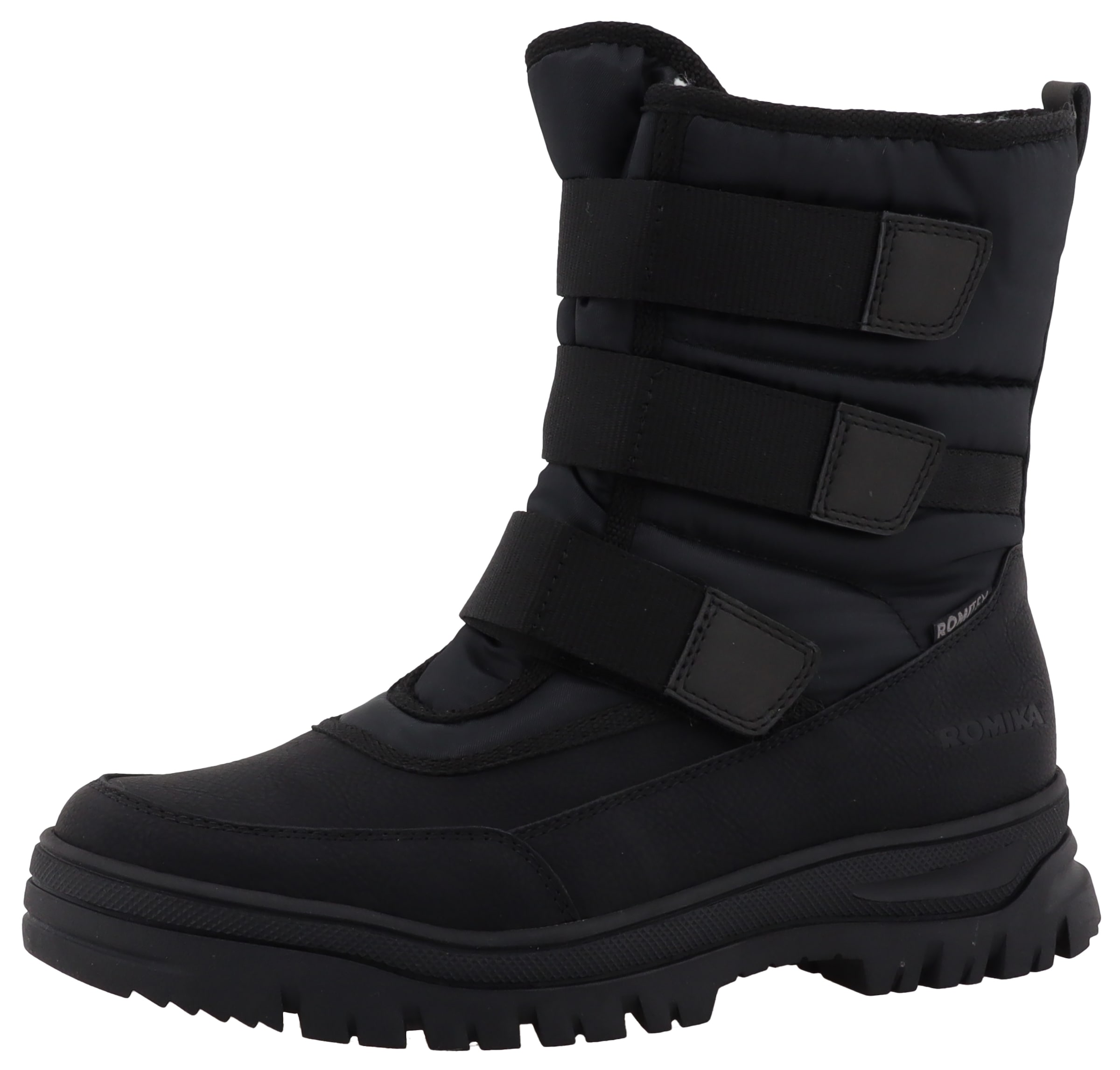 Winterboots, Klettboots, Outdoorschuh mit praktischen Klettverschlüssen