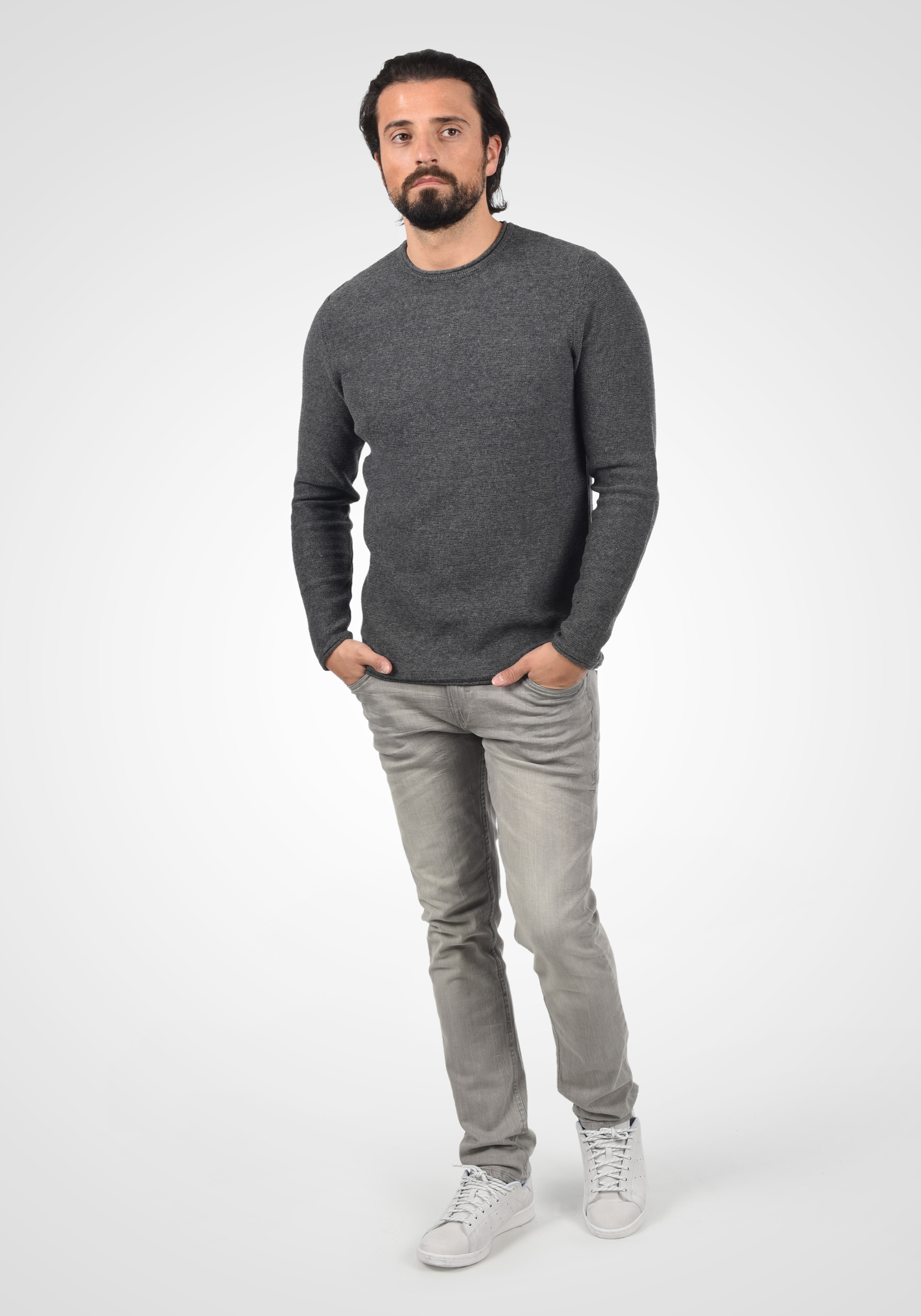 Casual Friday Strickfleece-Pullover »Strickpullover CFKari«