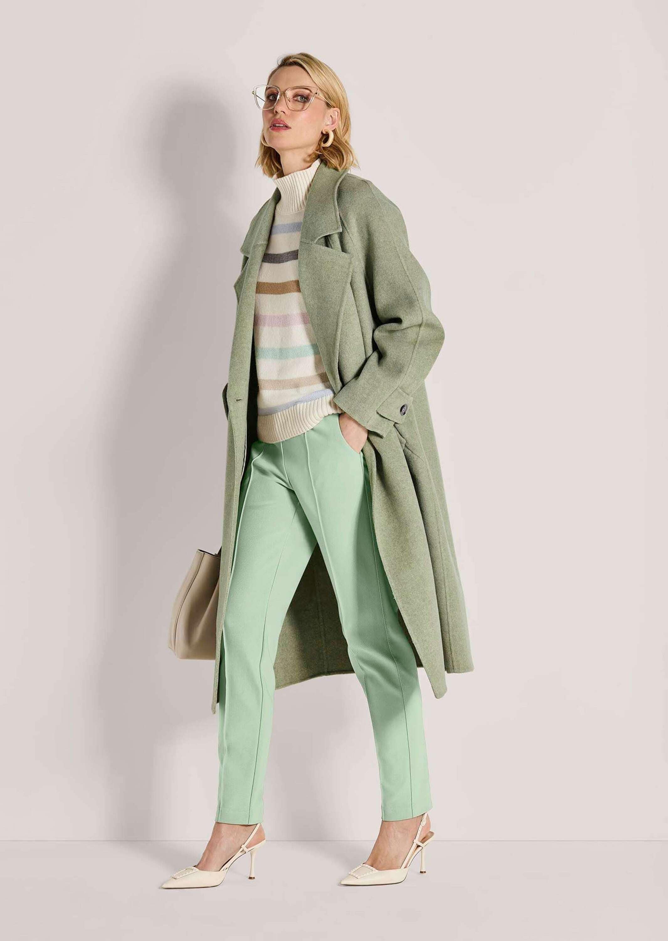 MADELEINE Langmantel »Wollmantel Eleganter Mantel mit Kaschmir«