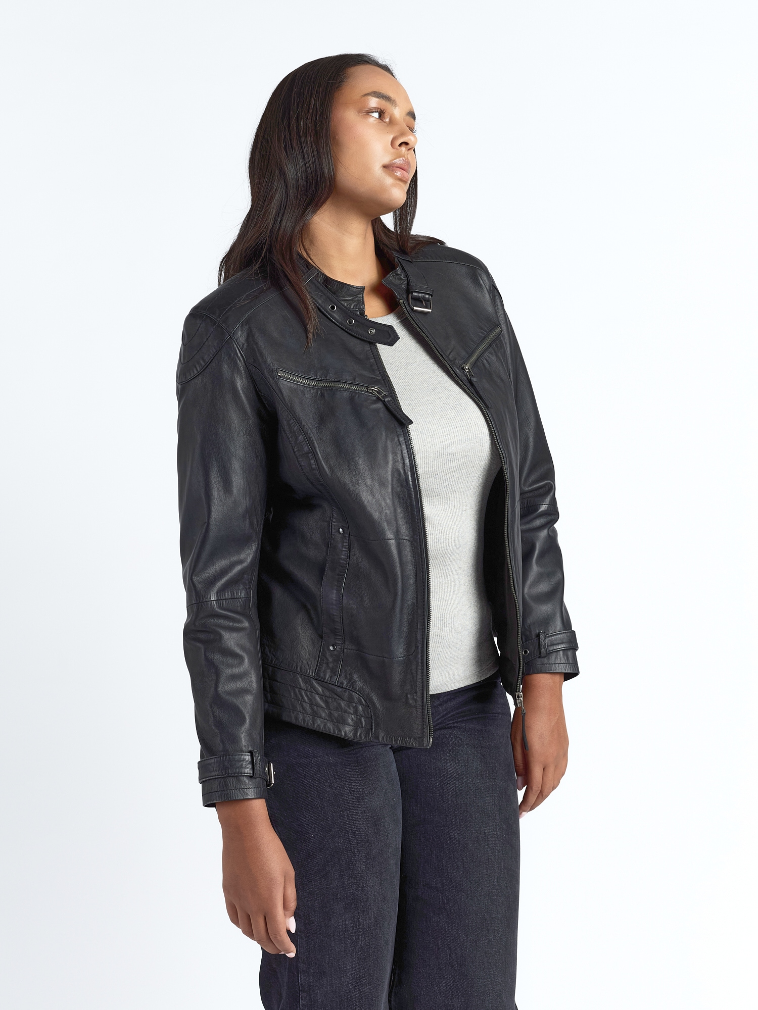 Maze Lederjacke »42021313«