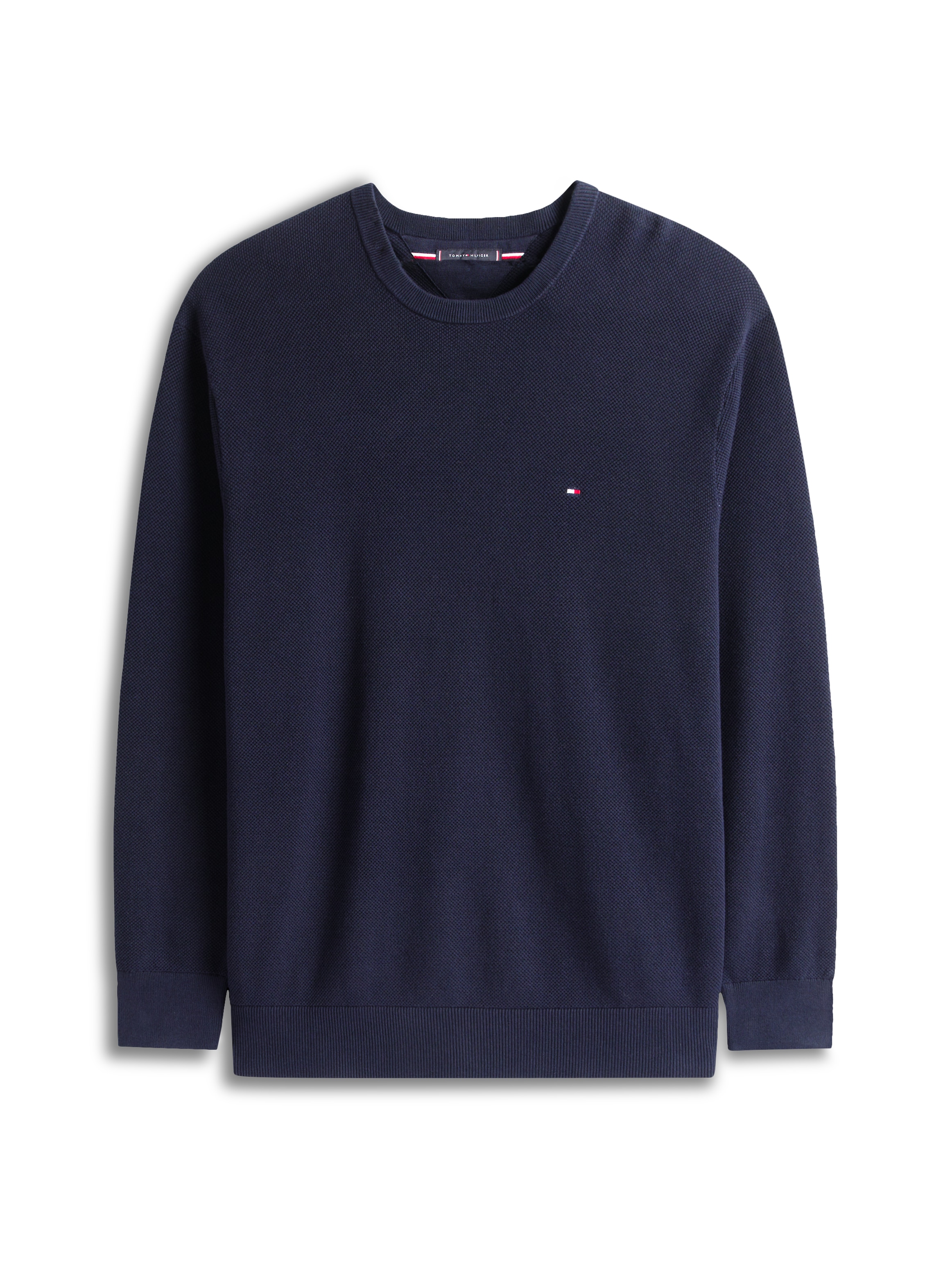 Tommy Hilfiger Big & Tall Rundhalspullover »BT-ESSENTIAL STRUCTURE CREW NECK«, Große Größen