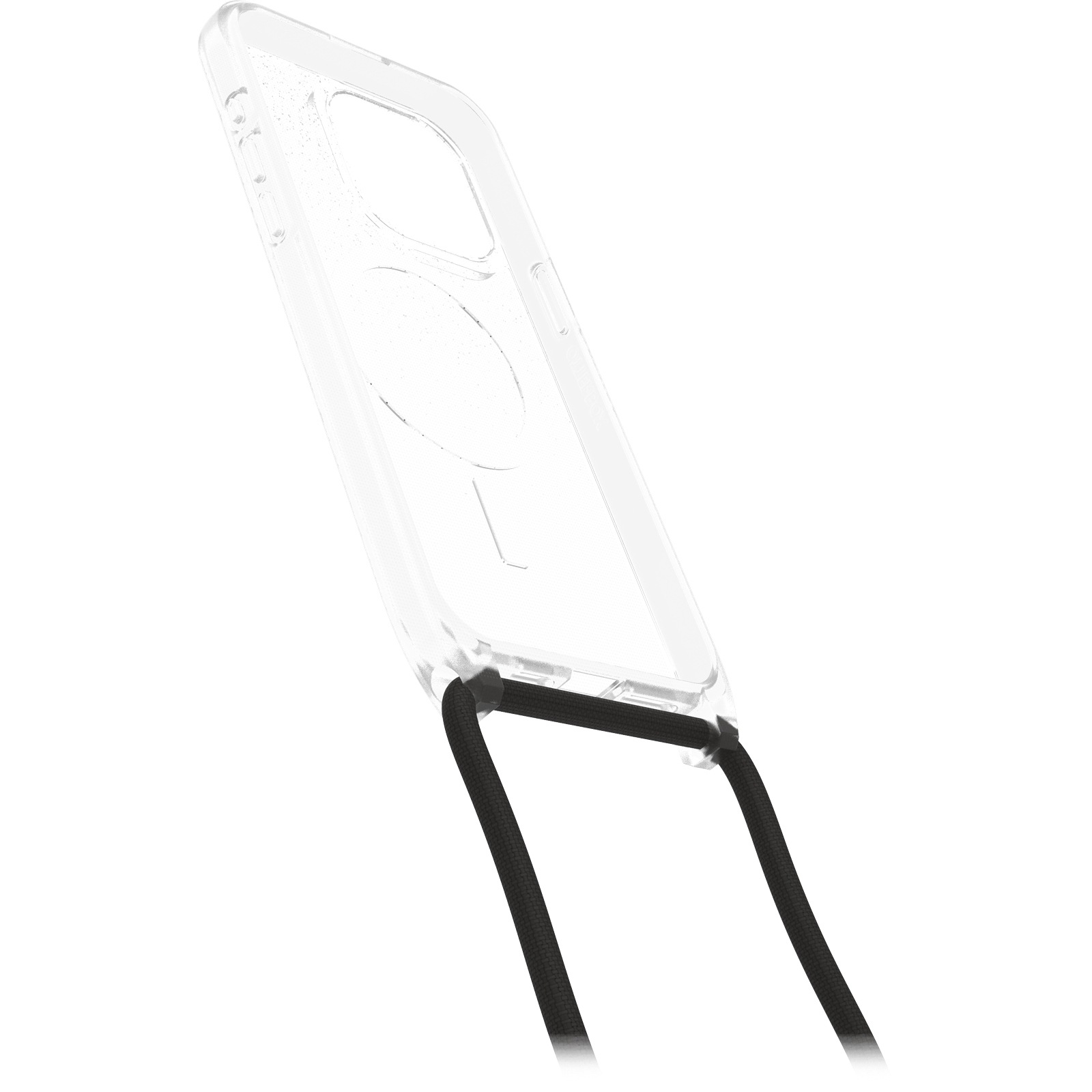 Otterbox Case zum Umhängen »React Necklace Hülle für MagSafe für Apple iPhone 15 Pro Max«, Apple iPhone 15 Pro Max, ultraschlanke, schützende Hülle mit verstellbarer Handykette