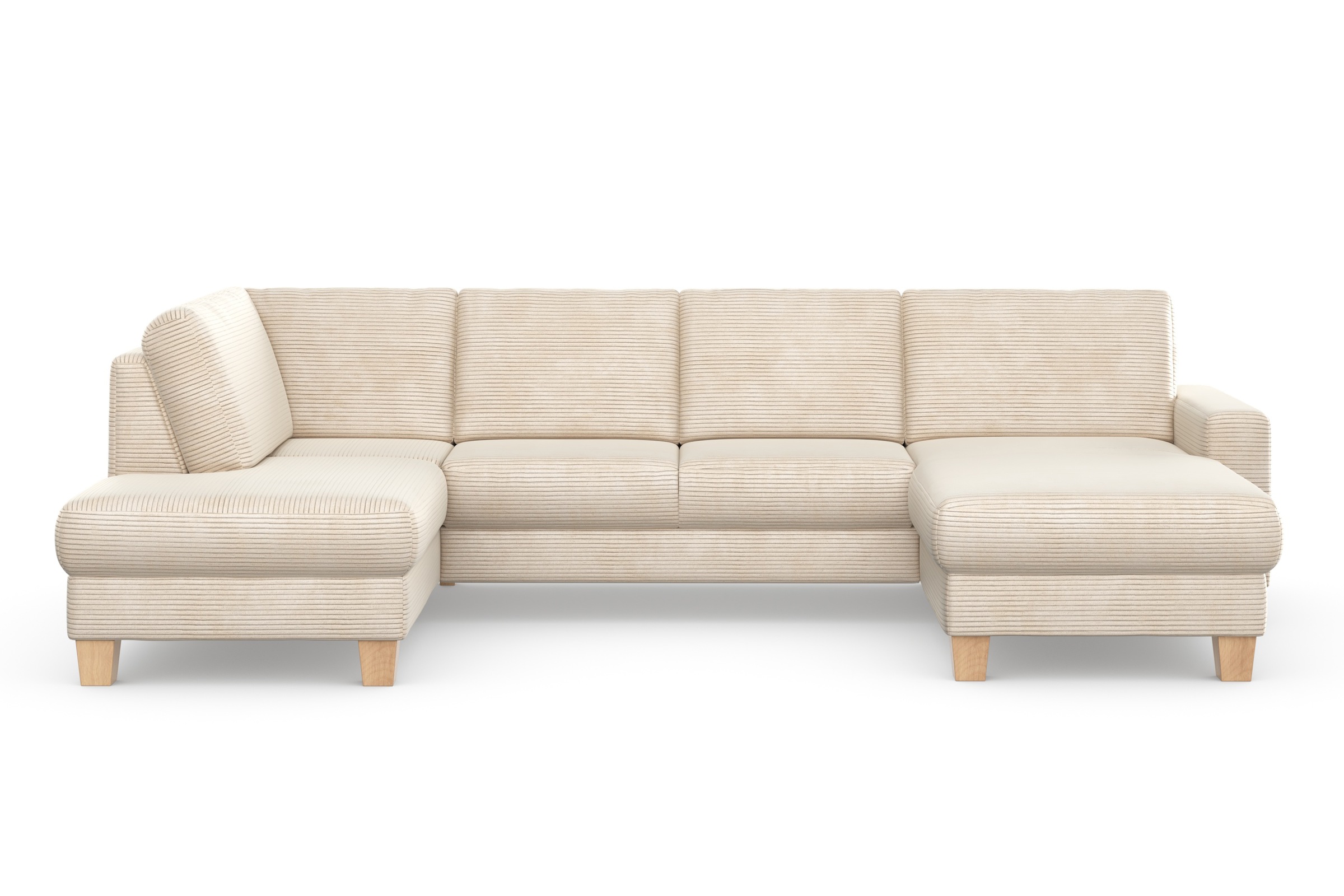 Home affaire Wohnlandschaft "Summer U-Form" mit oder ohne Bettfunktion und günstig online kaufen