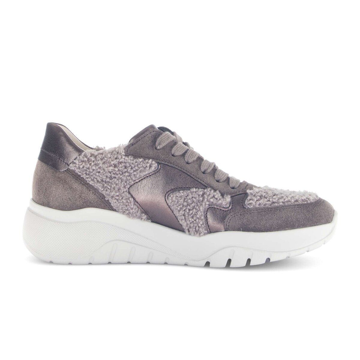Gabor Sneaker »Sneaker low Materialmix Leder/Lederimitat«