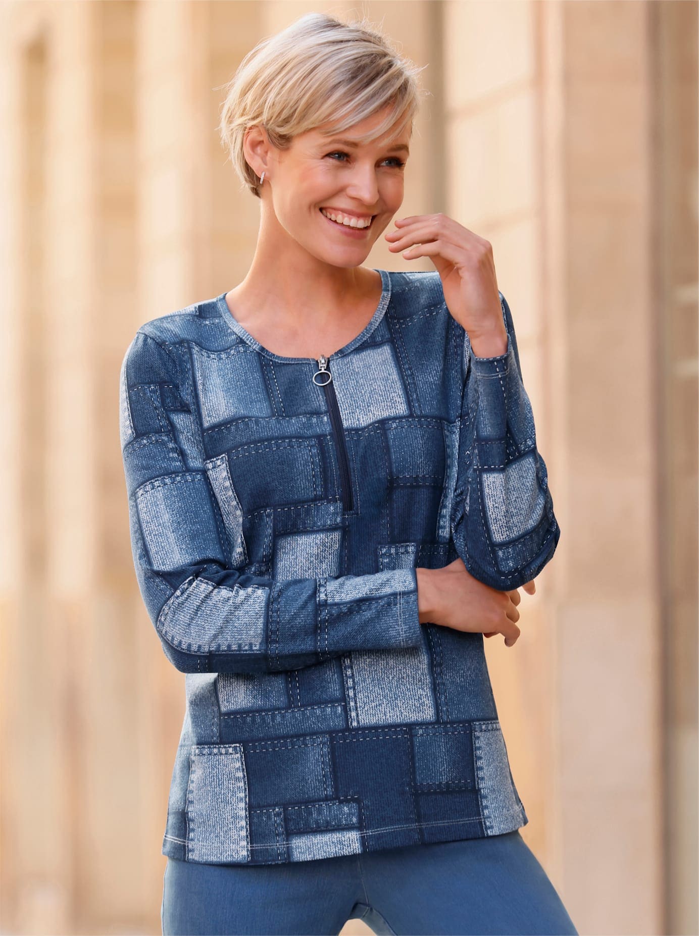 Classic Basics Langarmshirt "Langarm-Shirt", 1 Stk. günstig online kaufen