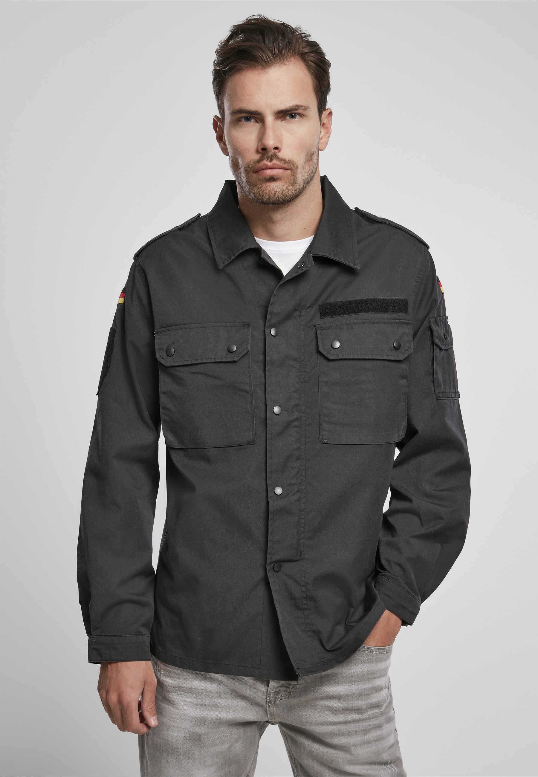 Brandit Kurzmantel »Brandit Herren BW Feldbluse«