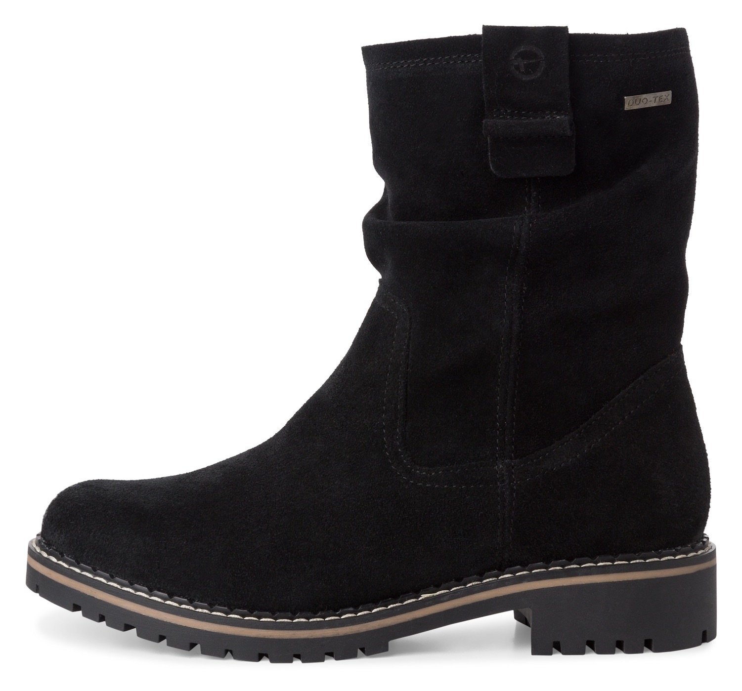 Tamaris Winterstiefelette, Blockabsatz, Winterboots, Stiefelette mit Duo Tex-Ausstattung