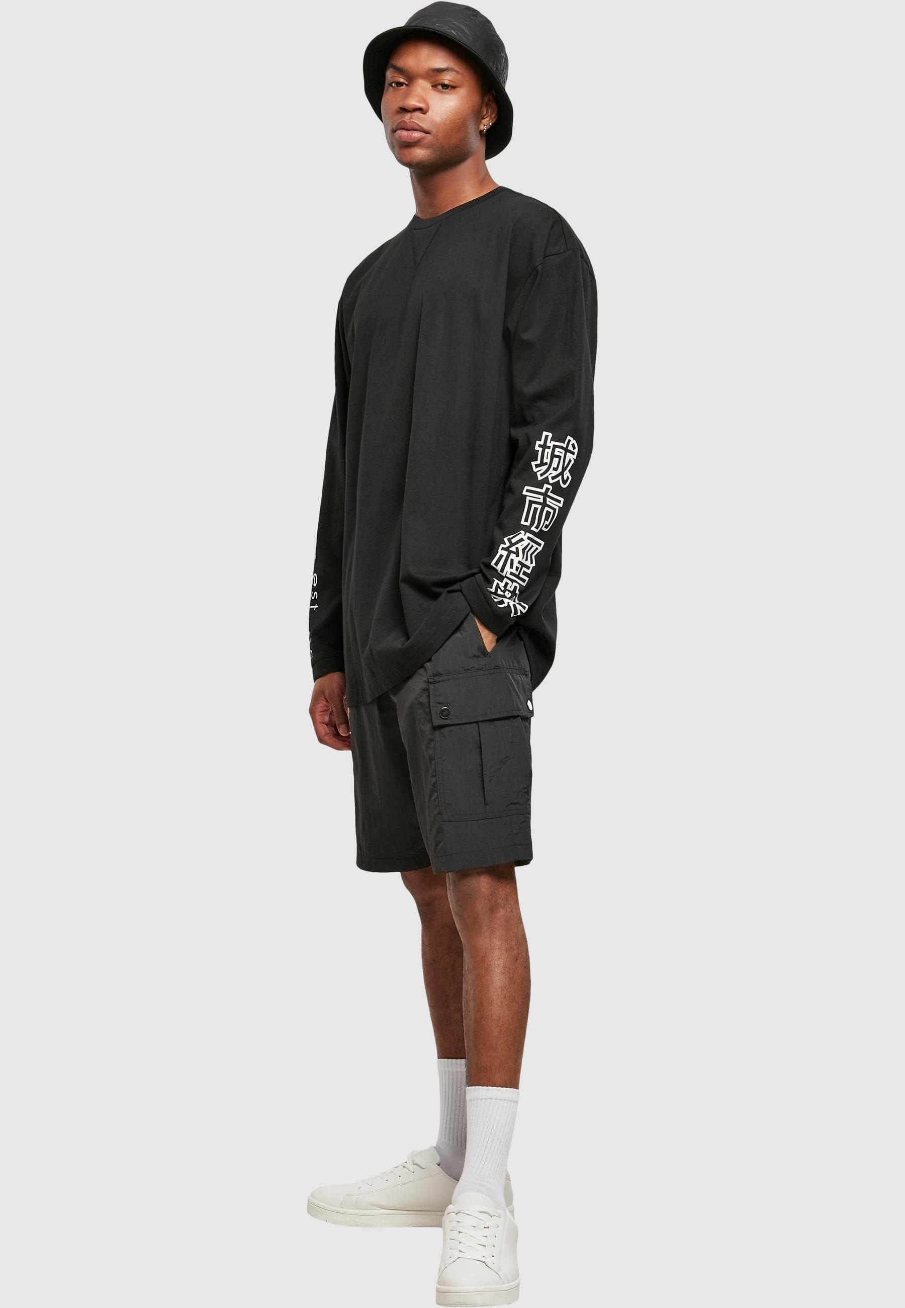 URBAN CLASSICS Cargohose »Urban Classics Herren Nylon Cargo Shorts«, (1 tlg.)