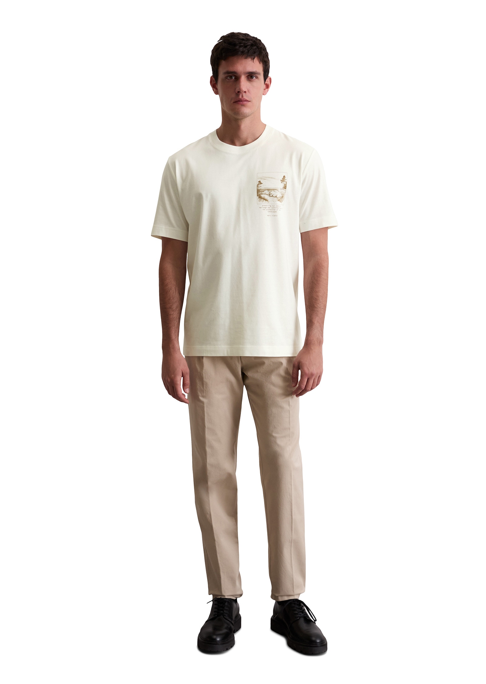 Marc O'Polo T-Shirt »mit Nature-Print«