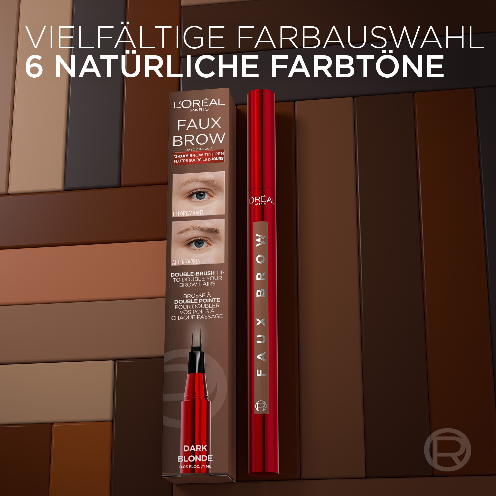 L'ORÉAL PARIS Augenbrauen-Stift »L'Oréal Paris Infaillible Faux Brow Augenbrauenstift«