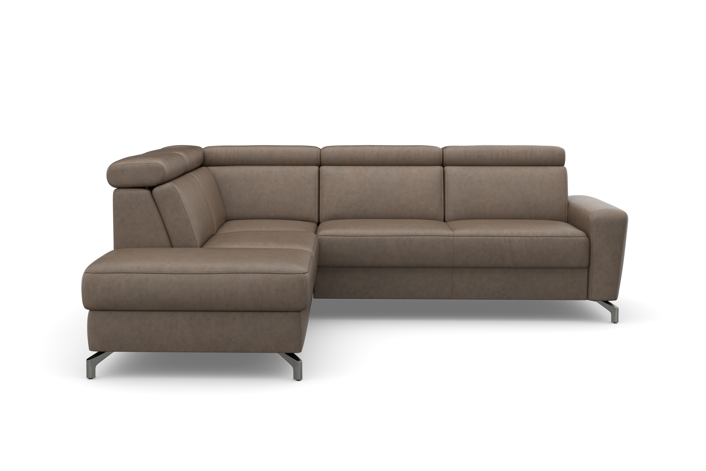 sit&more Ecksofa "Scarlett L-Form" inklusive Kopfteilverstellung, optional Schlaffunktion & Bettkasten