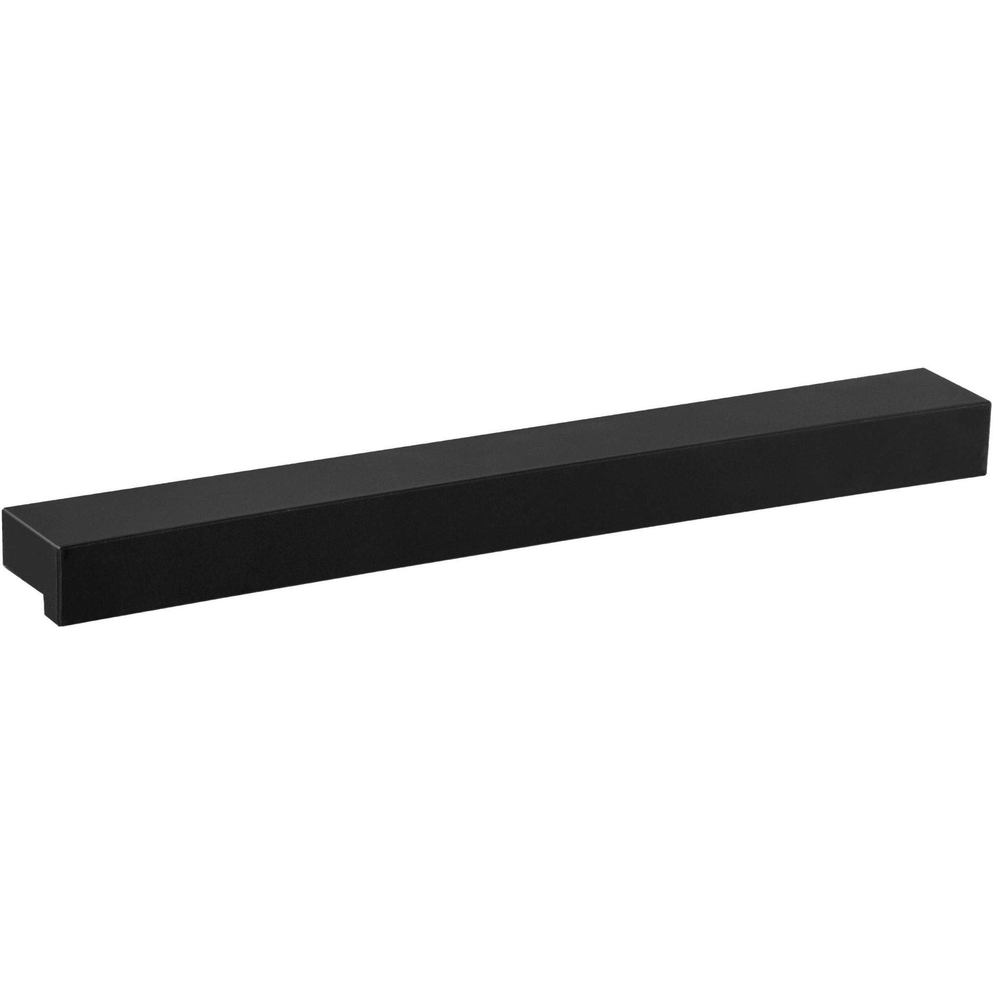 INOSIGN Waschbeckenunterschrank »Skara«, mit Klappe und Schubkasten, schwarze Griffe, Breite 60 cm, Höhe 55 cm