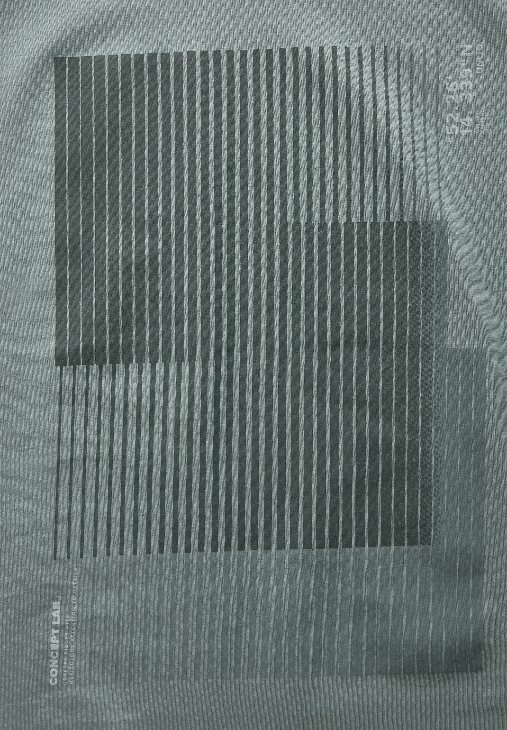 STREET ONE MEN T-Shirt, aus reiner Baumwolle
