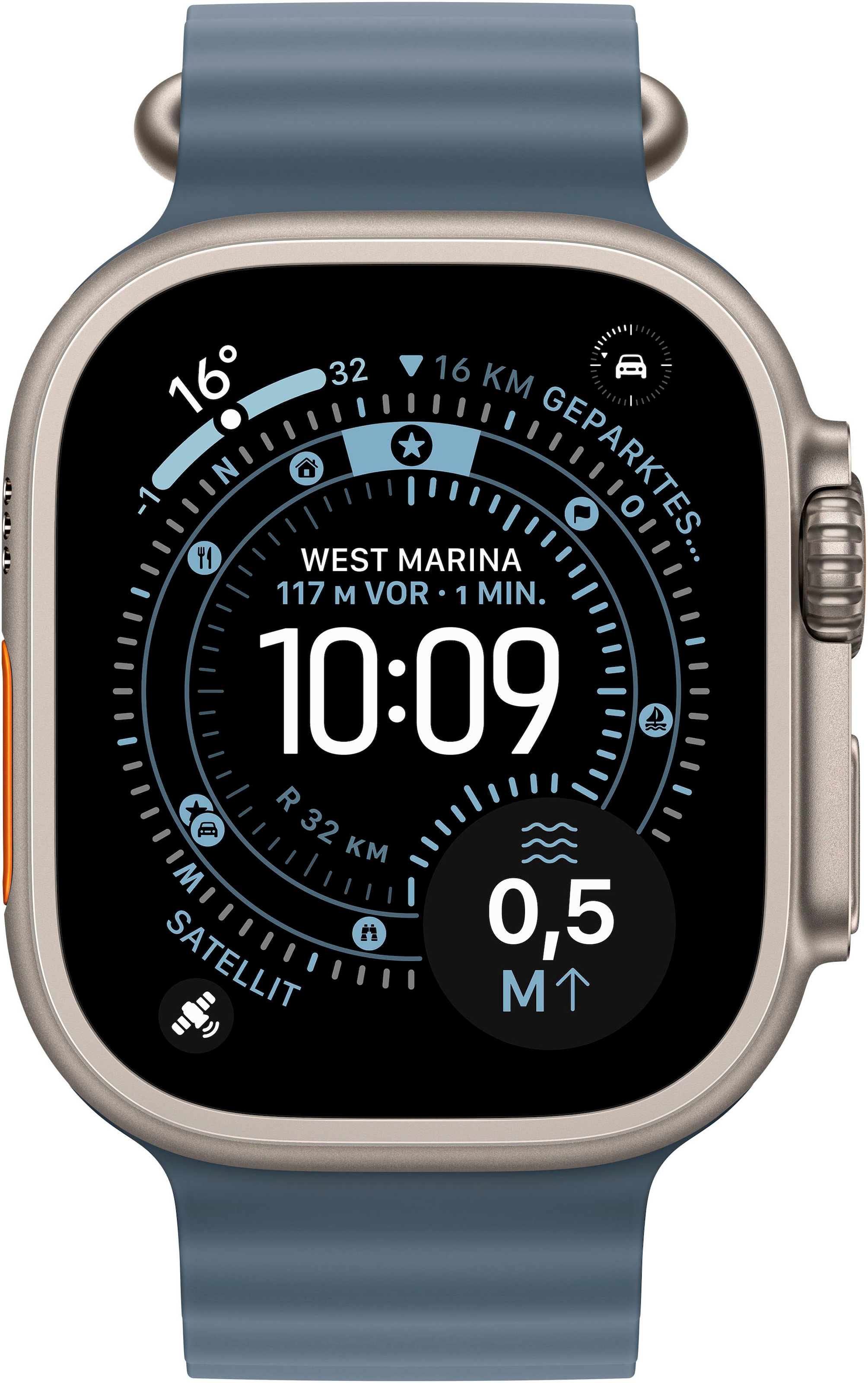 Apple Smartwatch »Watch Ultra 3 GPS + Cellular 49mm«, Watch OS, 64 GB