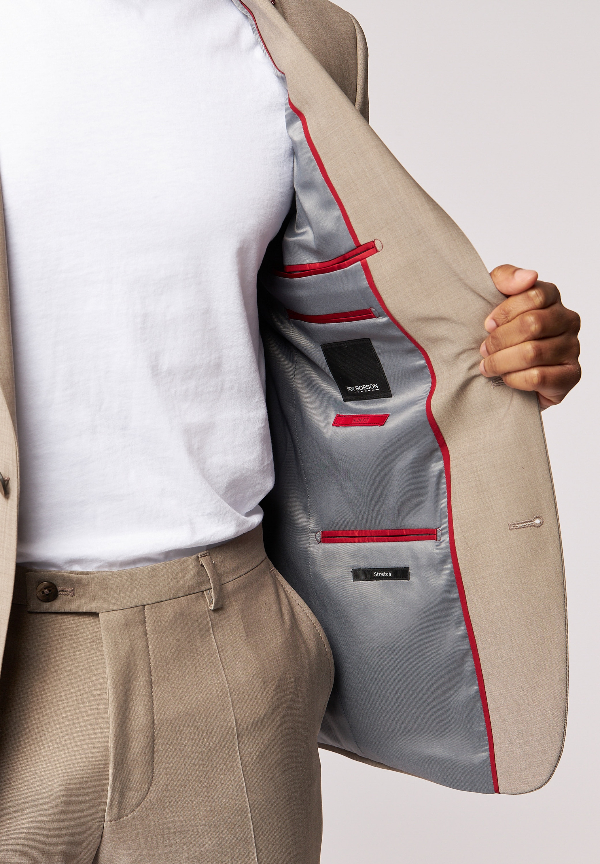 Roy Robson Anzughose »Modischer Anzug im Slim Fit«
