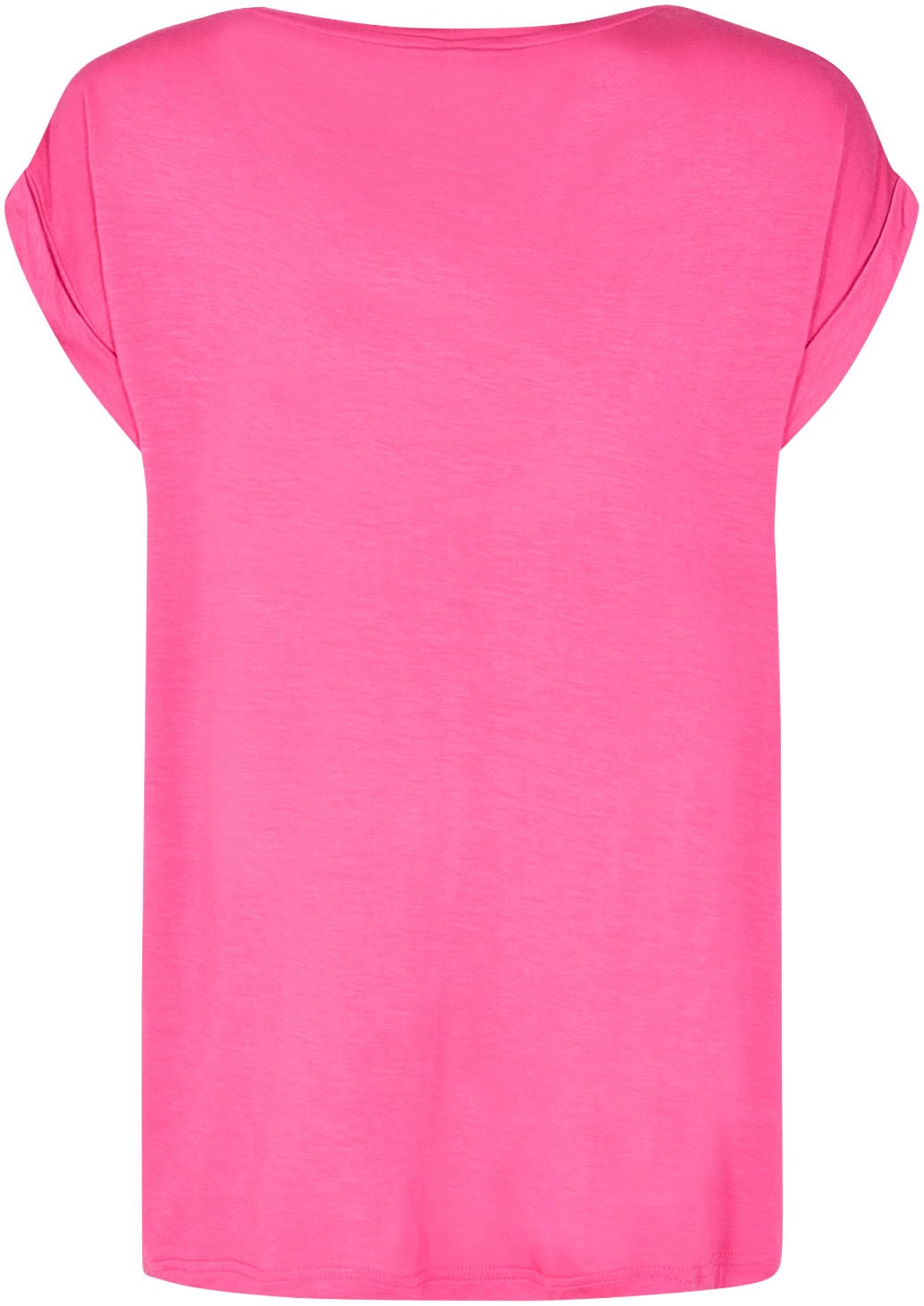 der Rücken Satin, bestellen Jersey soyaconcept Shirtbluse 6«, aus BAUR Vorderteil aus »SC-THILDE |