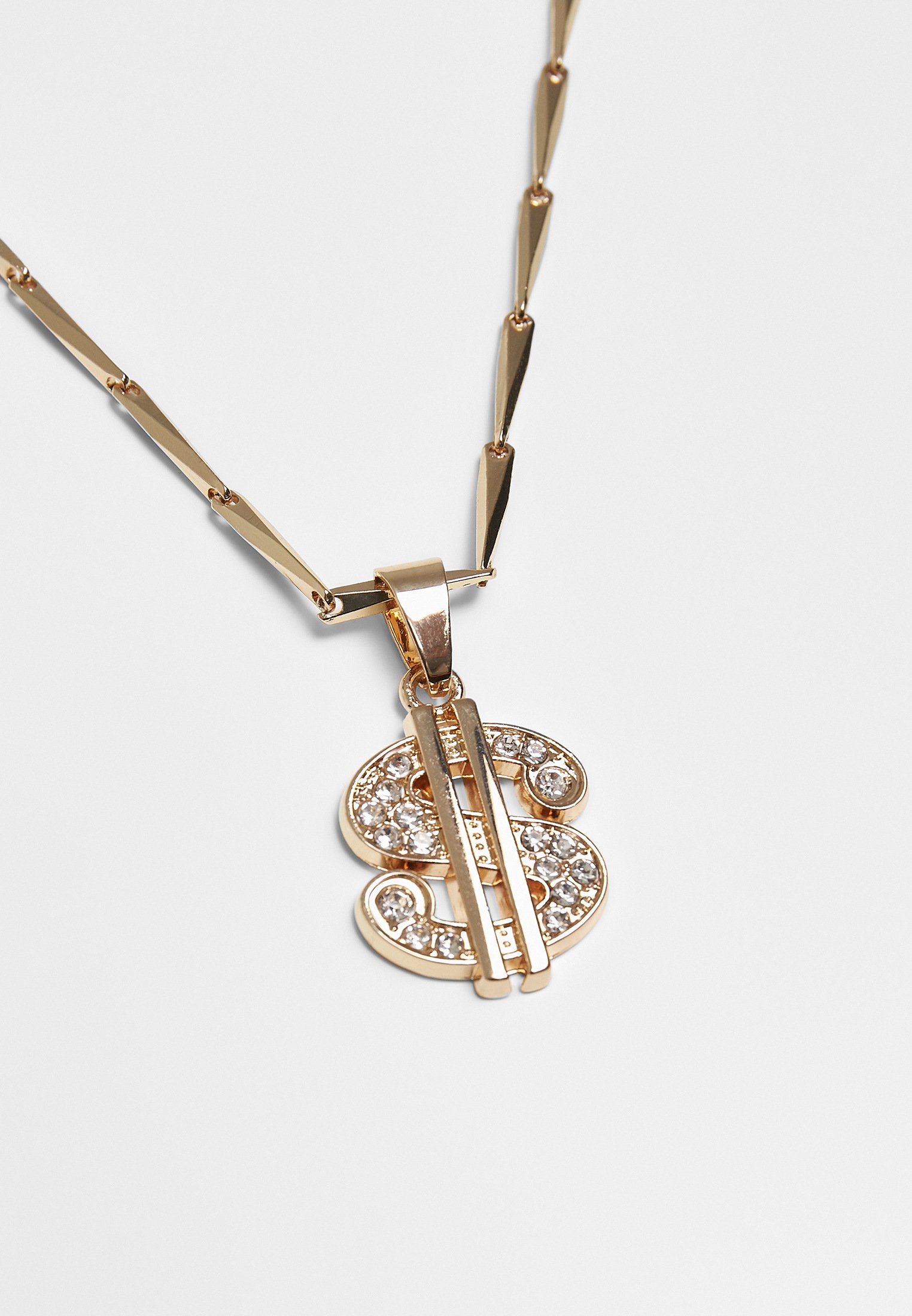Black Friday URBAN CLASSICS Edelstahlkette »Accessoires Small Dollar  Necklace« | BAUR