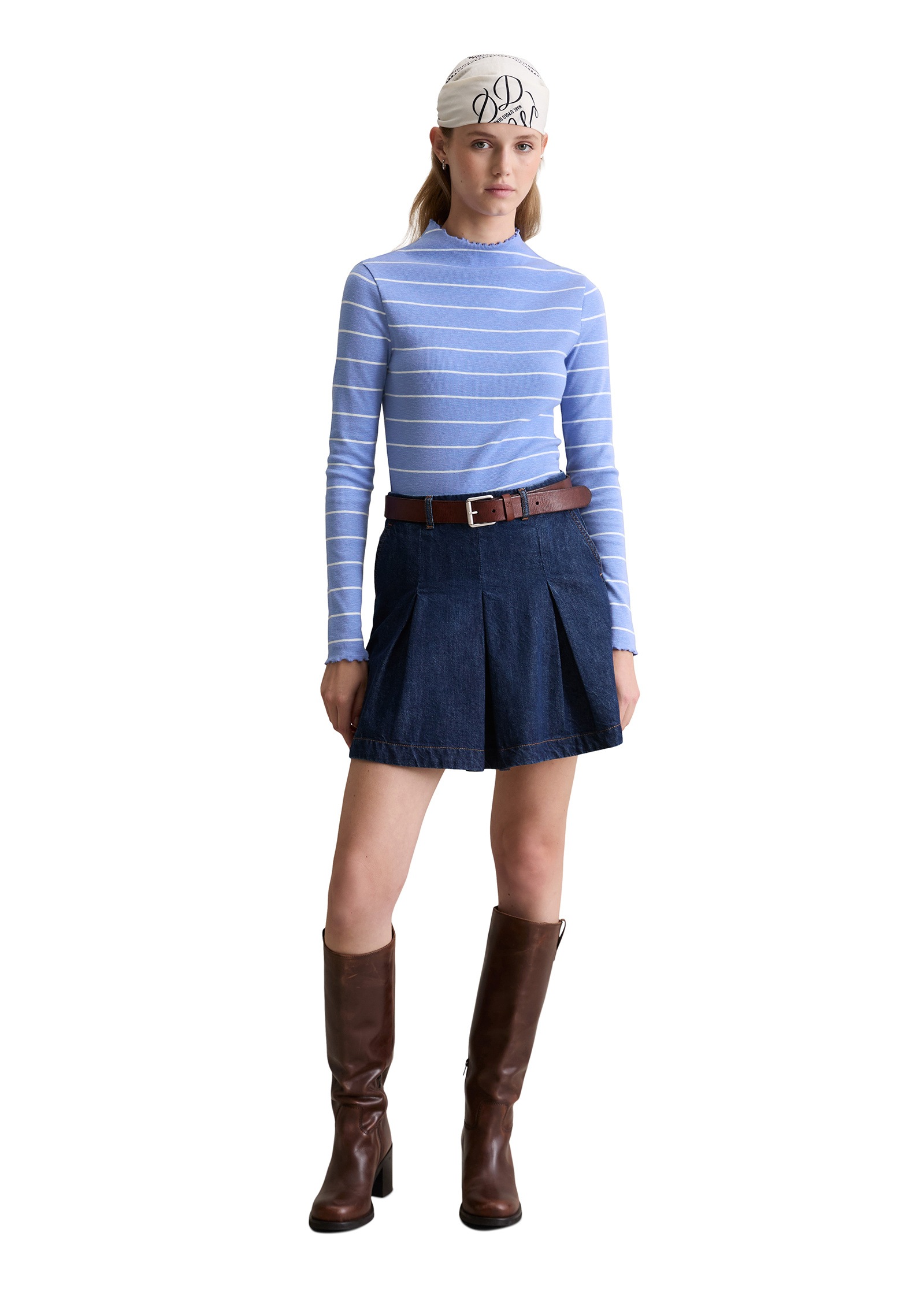 Marc O'Polo DENIM Langarmshirt »aus Organic Cotton-Stretch-Jersey«